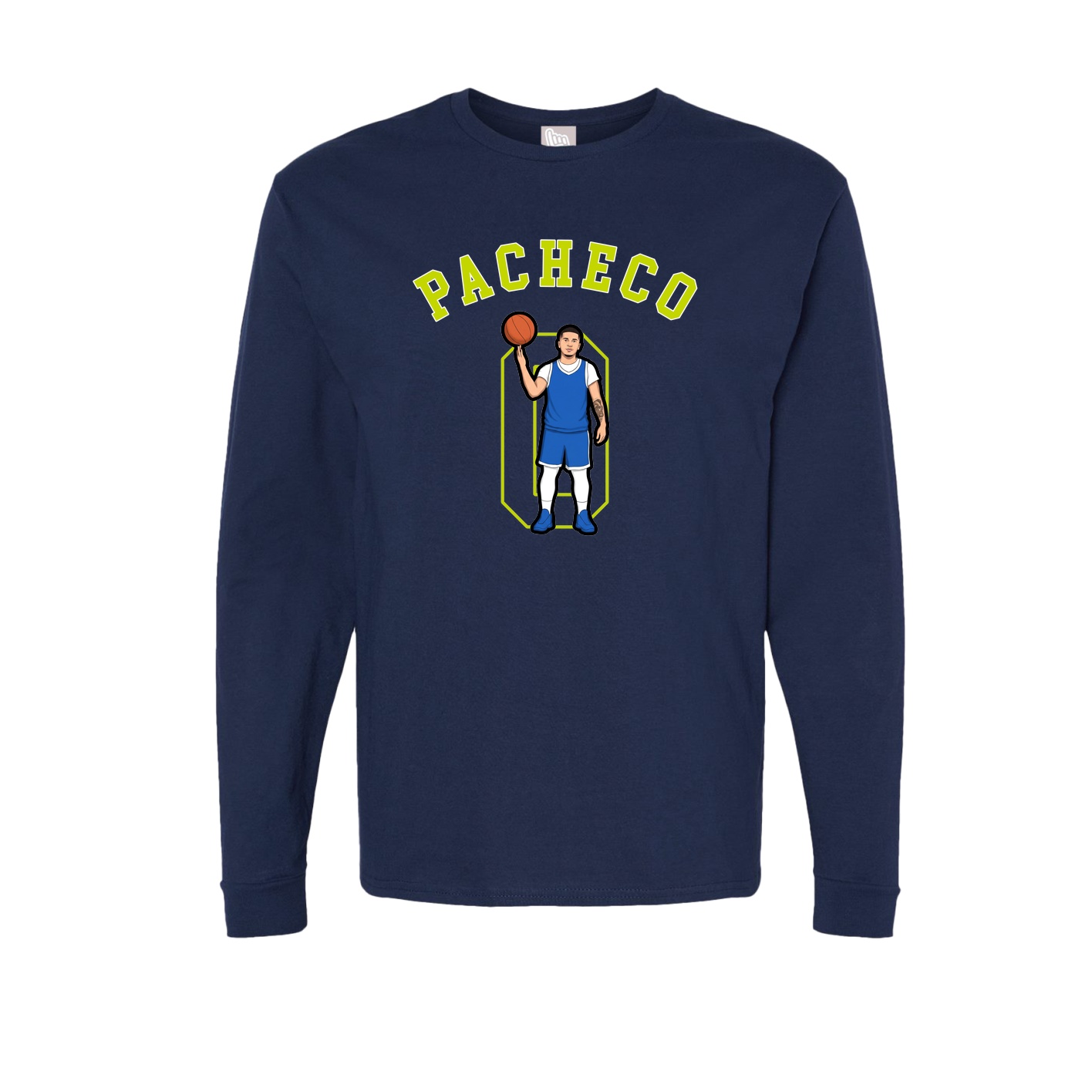 Long Sleeve Tee — Shirsey Arch in Navy