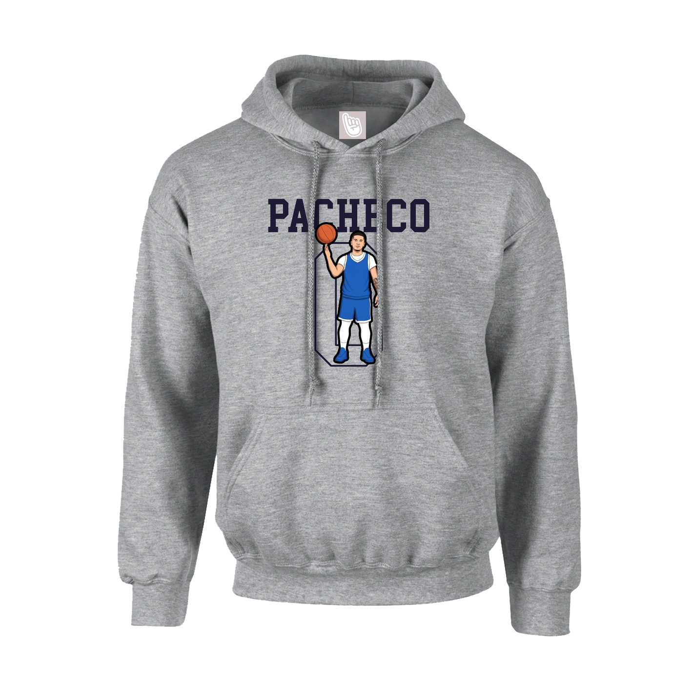 Hoodie — Shirsey in Grey