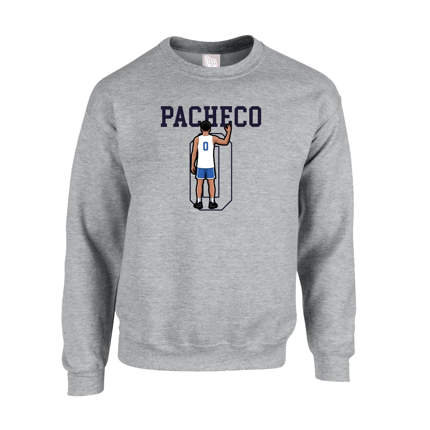 Fleece Crew — Shirsey in Grey