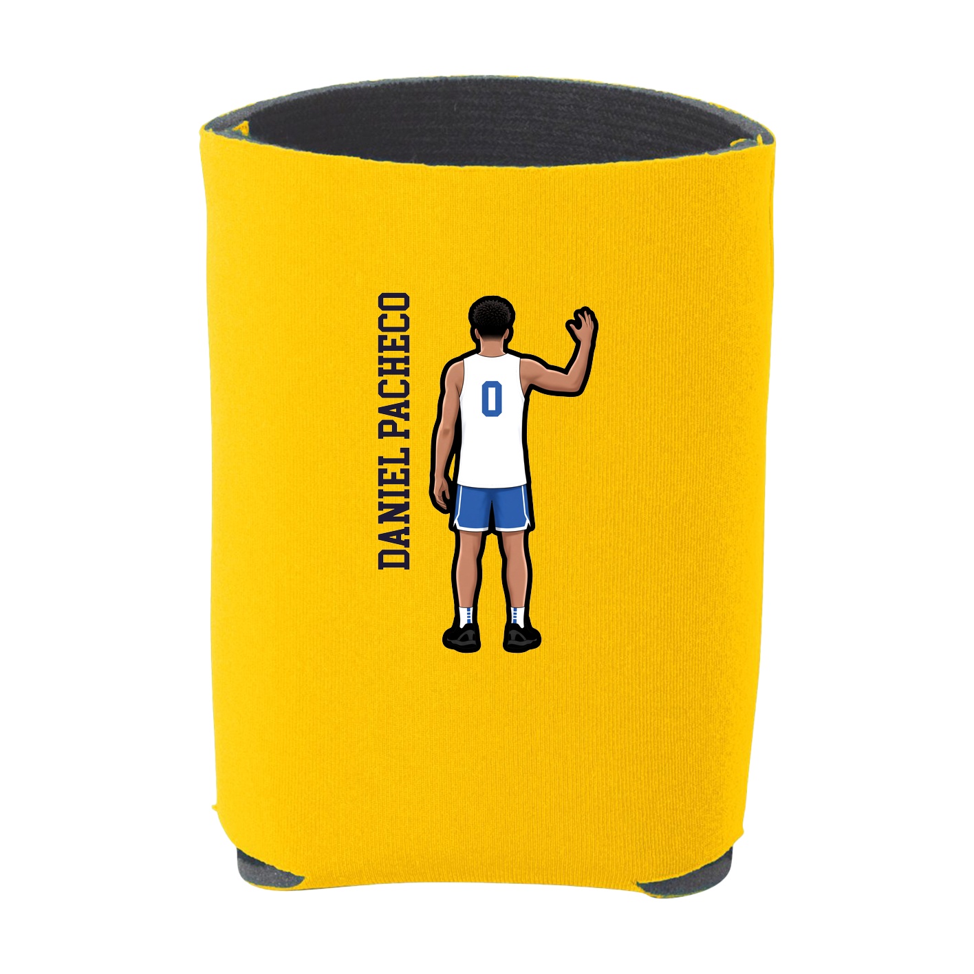Can Holder — Name Vertical in Yellow