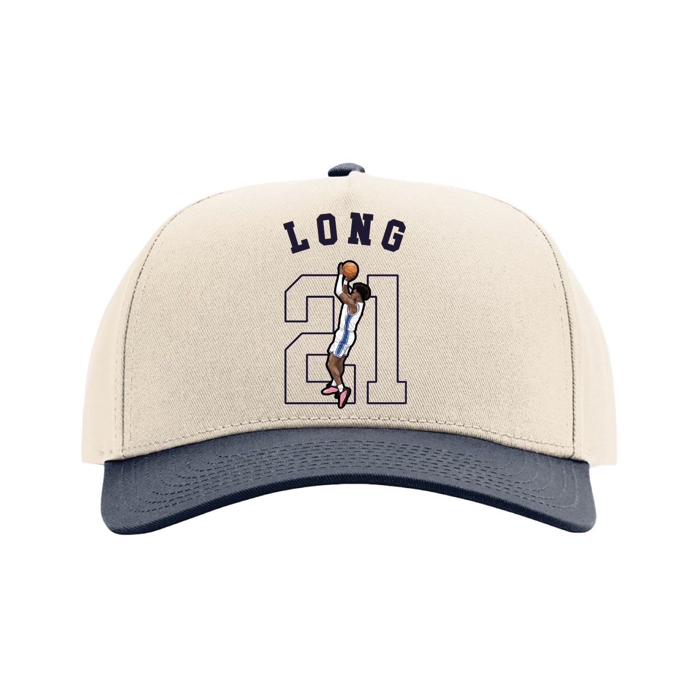 Full Fabric Five-Panel Champ Cap