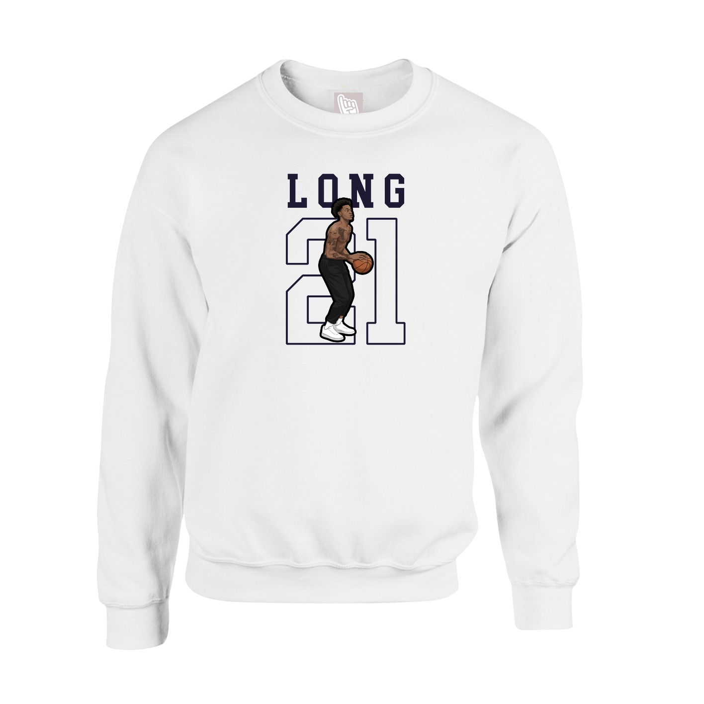 Fleece Crew — Shirsey in White