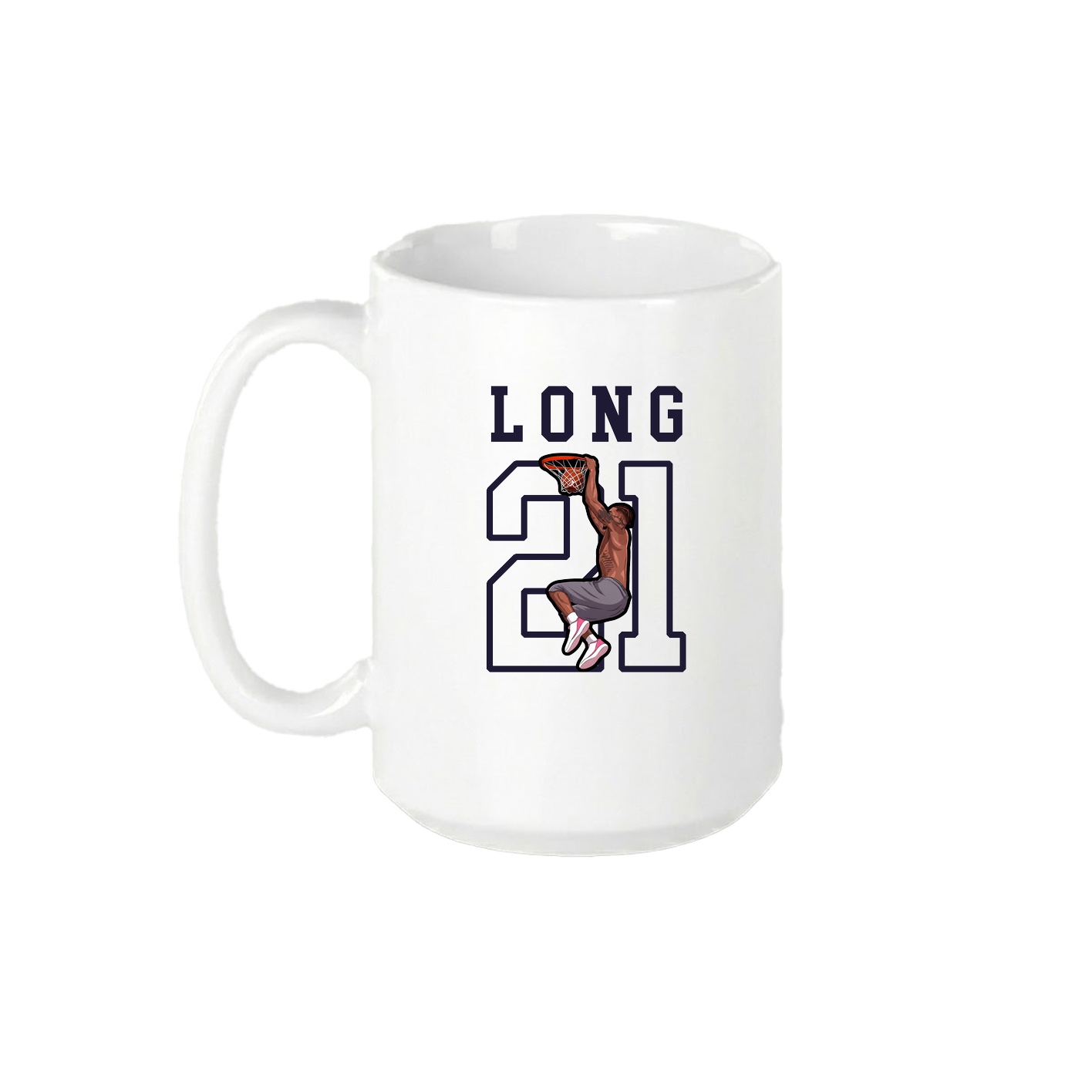 15oz Coffee Mug — Shirsey in White
