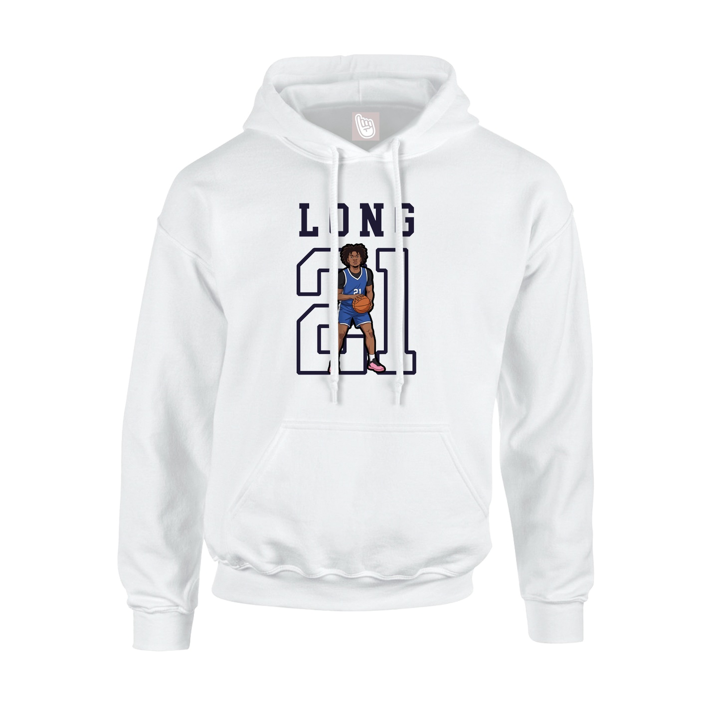 Youth Hoodie — Shirsey in White