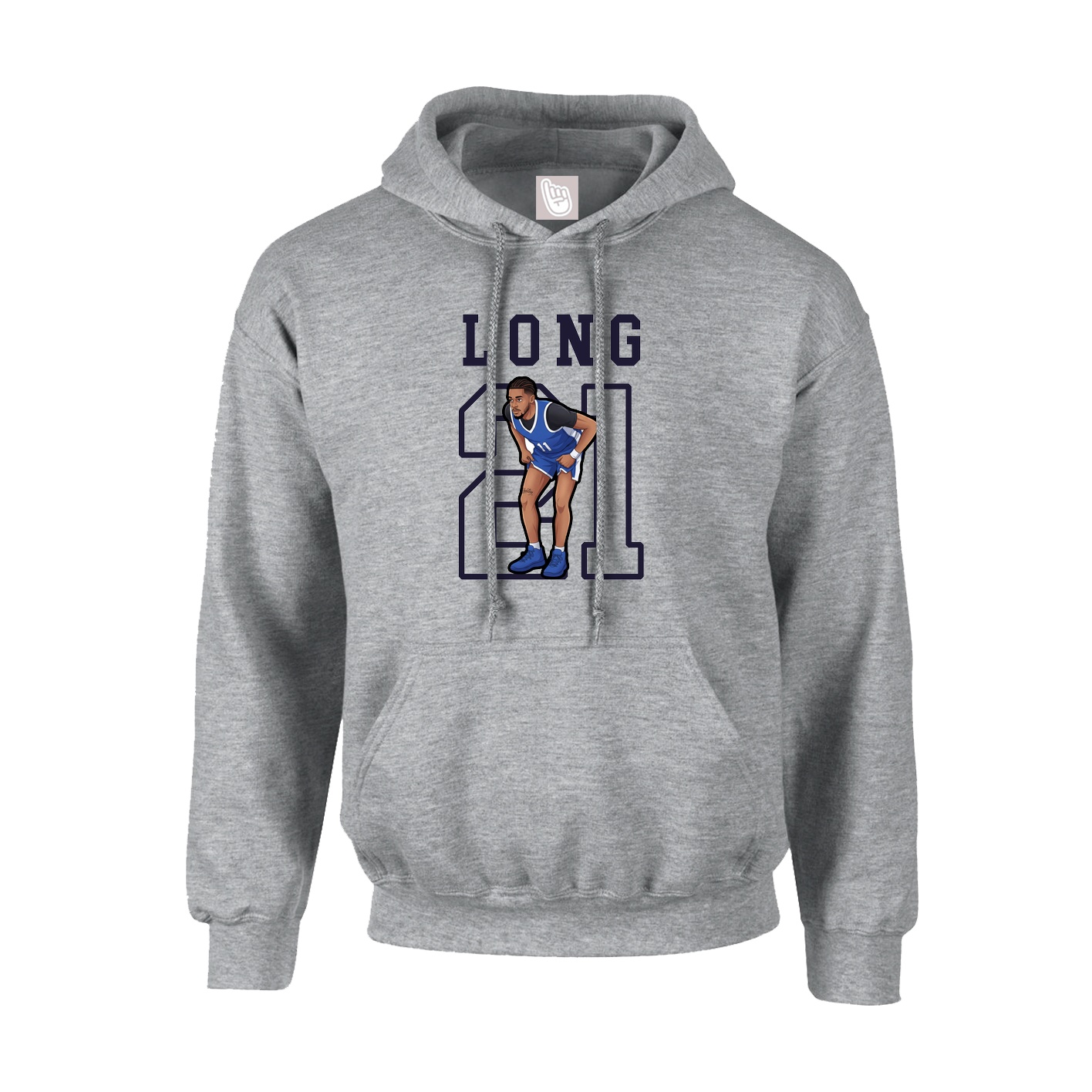 Hoodie — Shirsey in Grey