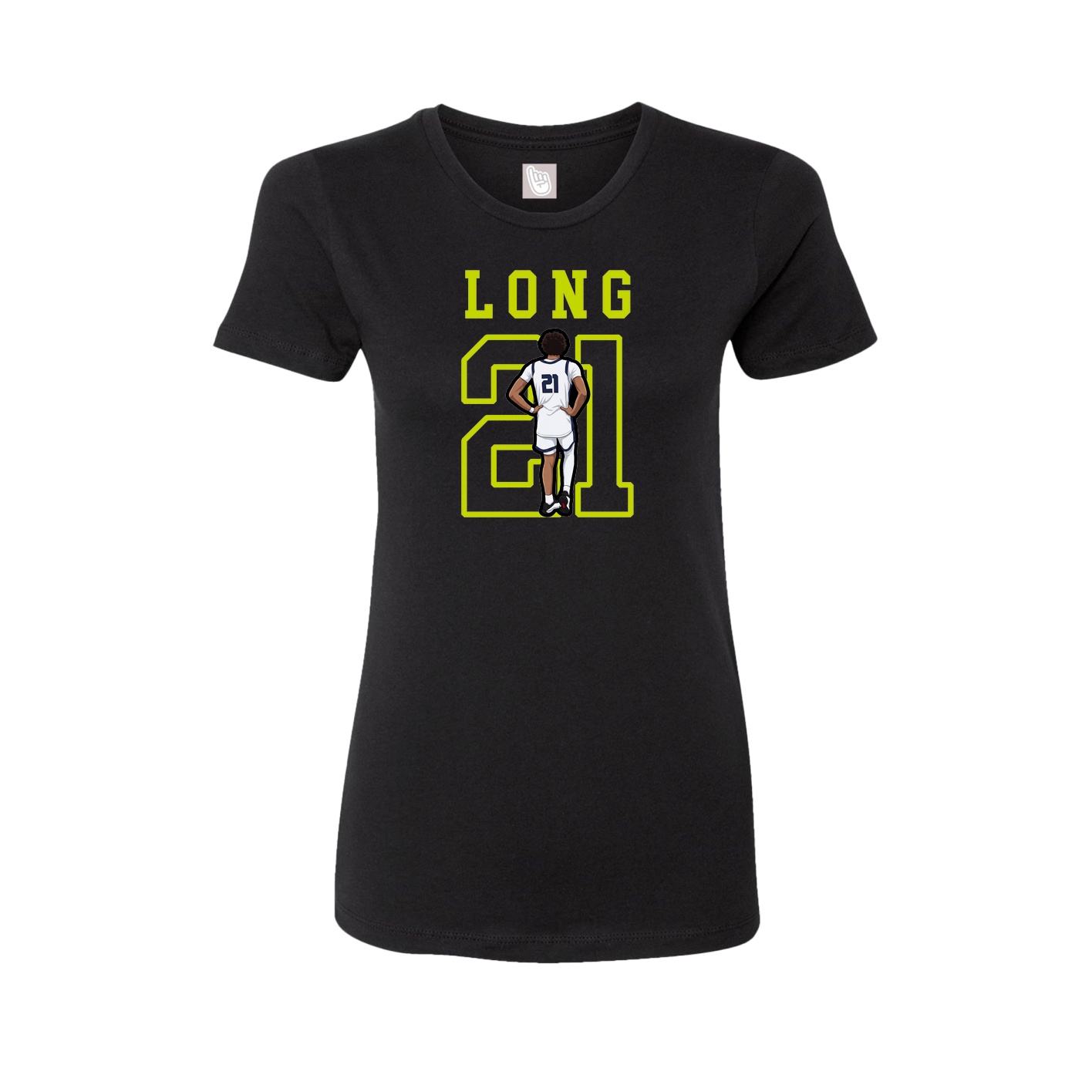 Fitted Women's Tee — Shirsey in Black