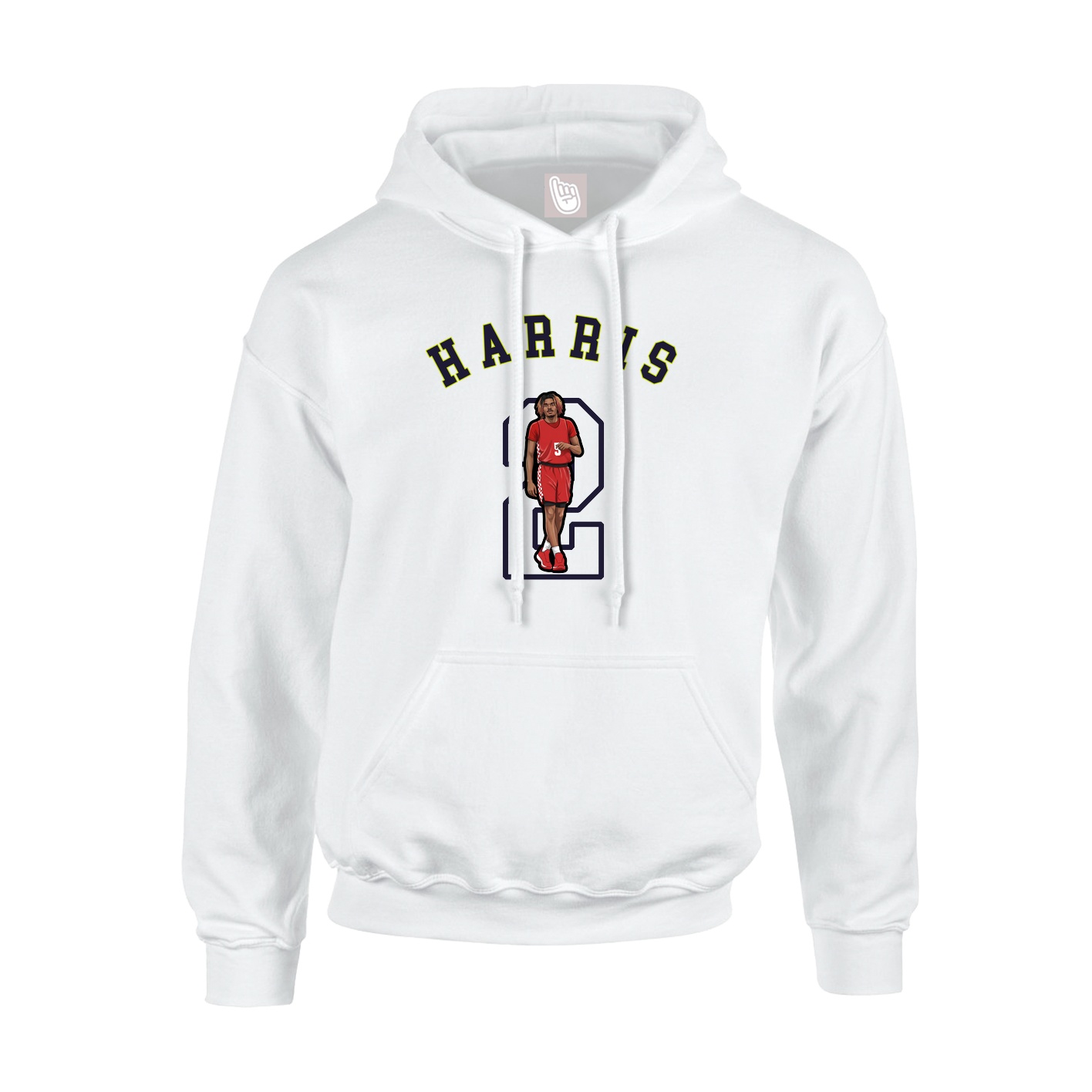 Youth Hoodie — Shirsey Arch in White