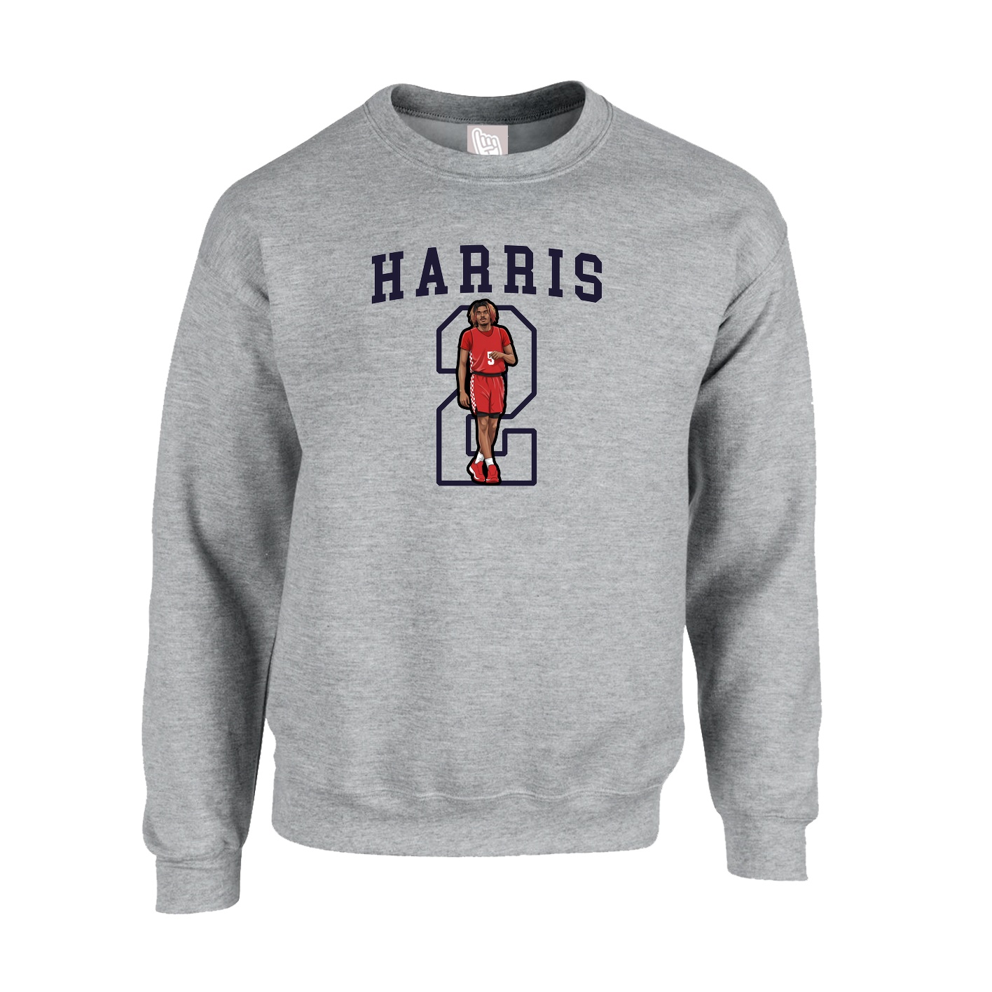 Fleece Crew — Shirsey in Grey