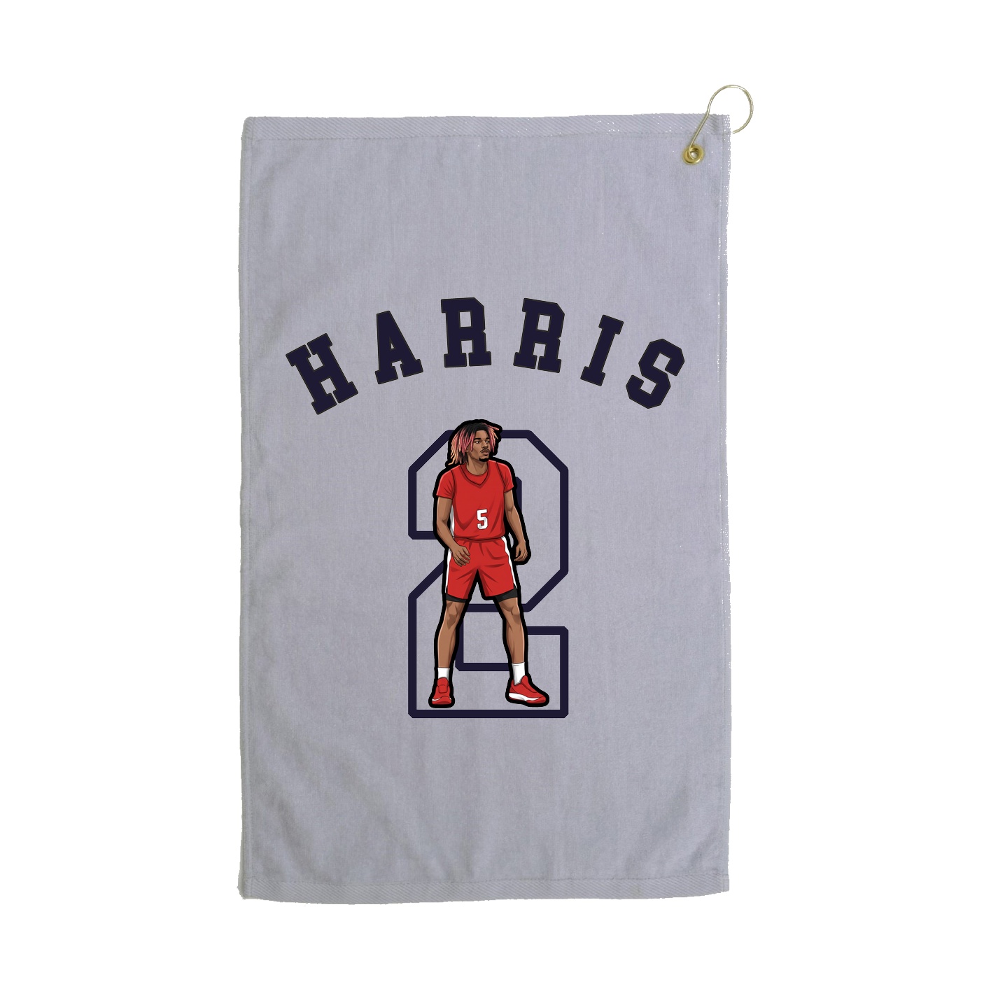 Golf Towel — Shirsey Arch in Grey