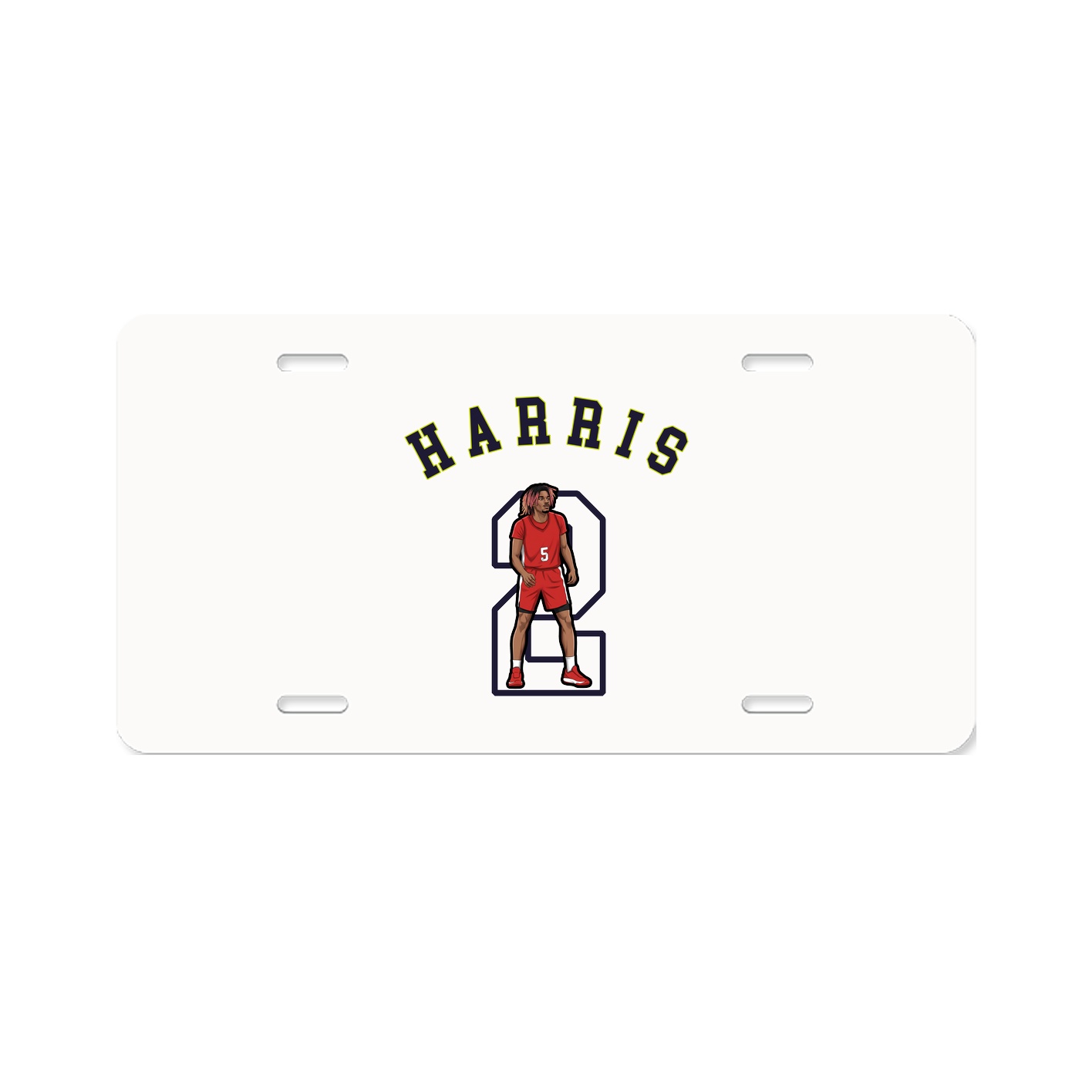 License Plate — Shirsey Arch in Classic