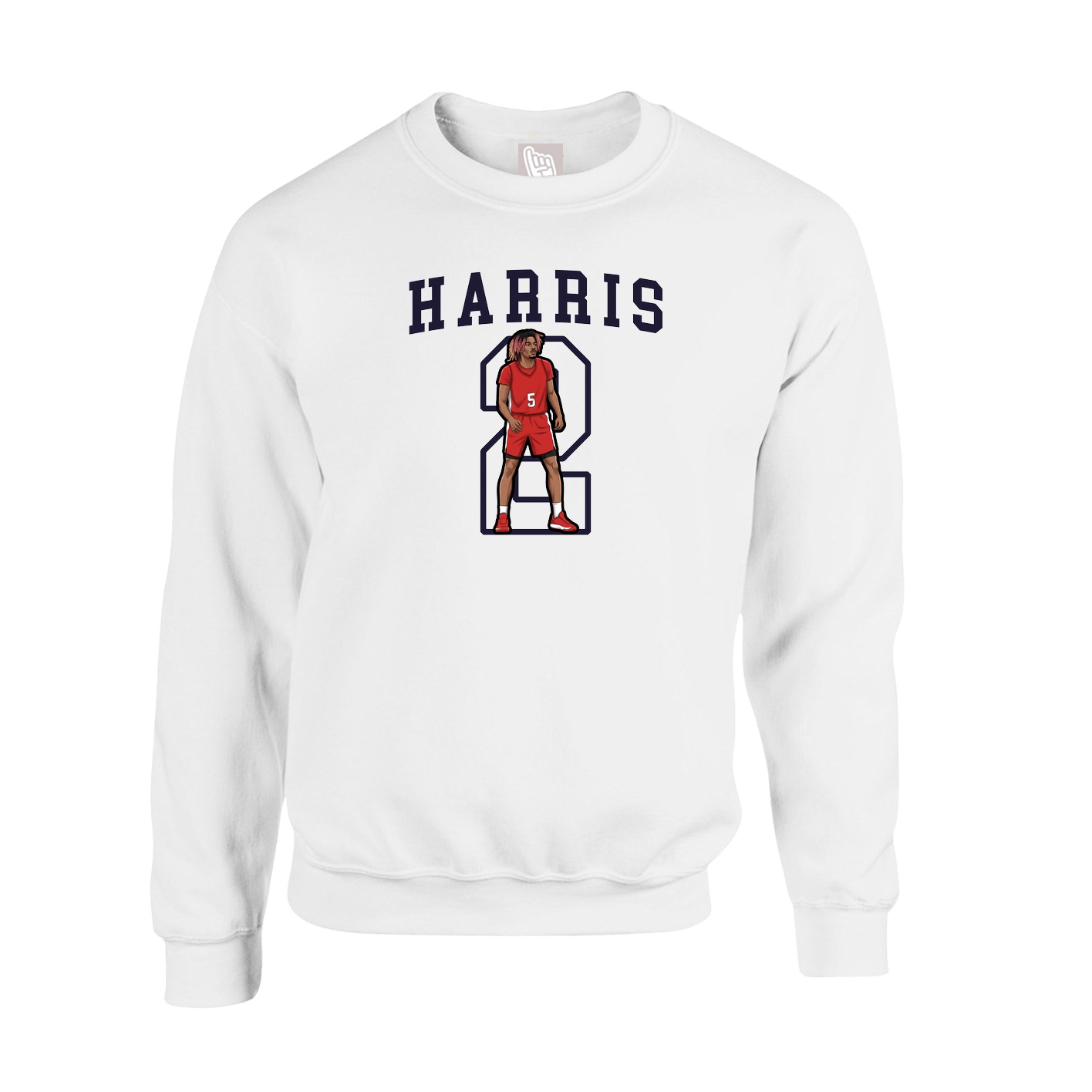 Fleece Crew — Shirsey in White