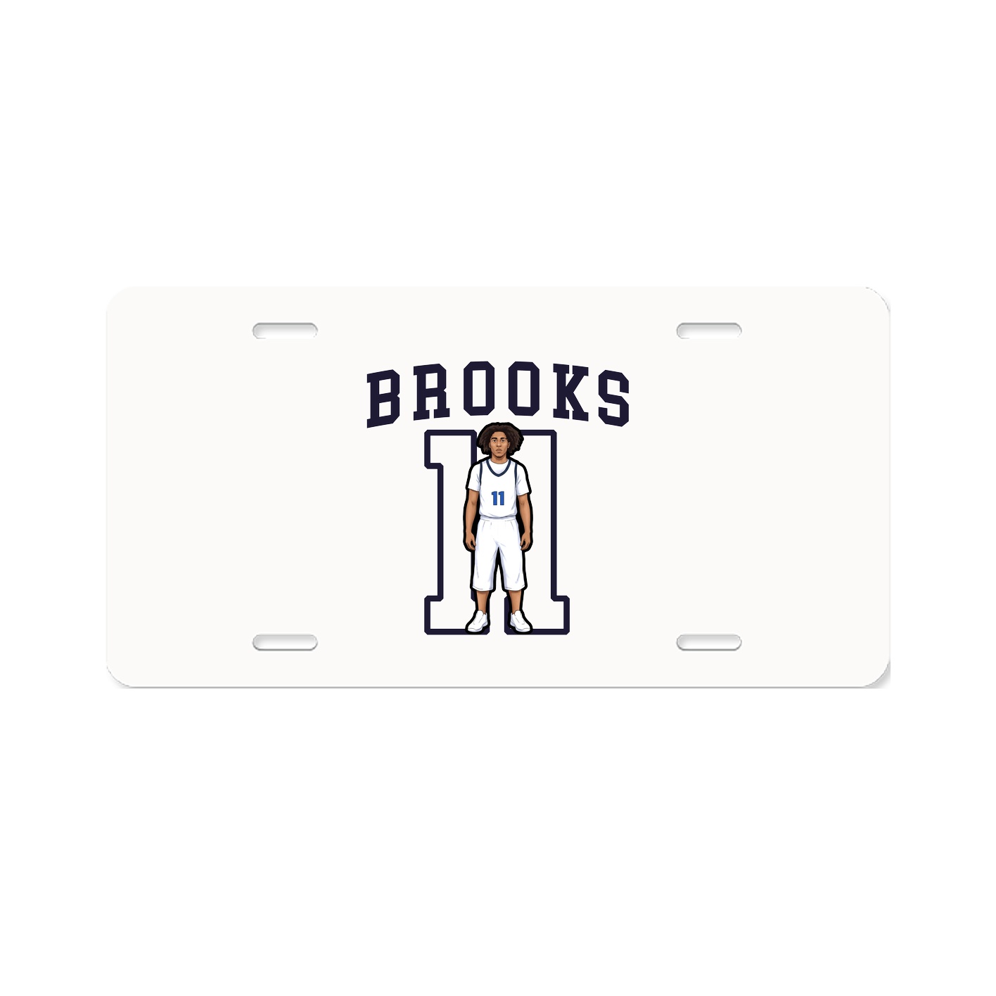 Aluminum License Plate