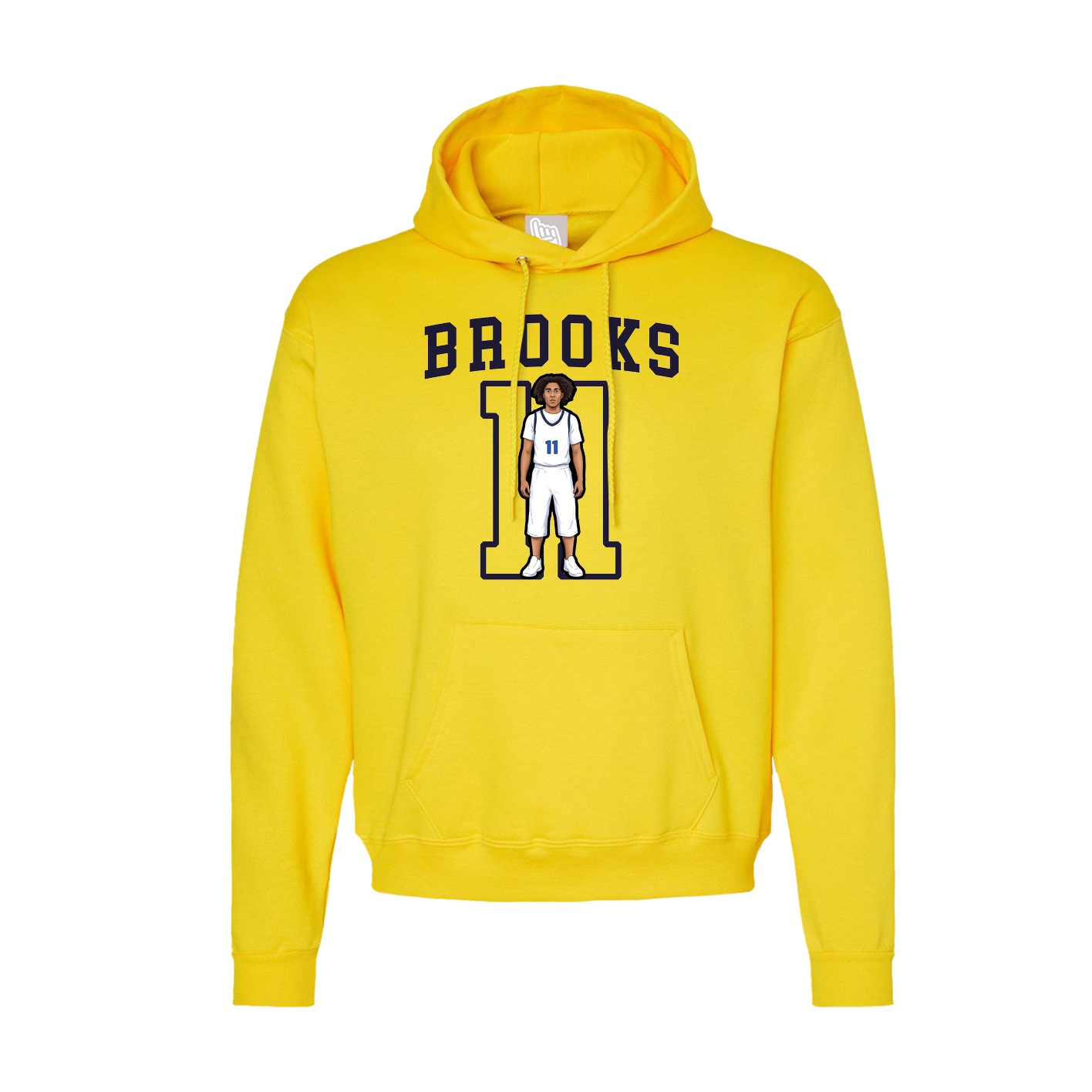 Hoodie — Shirsey in Yellow