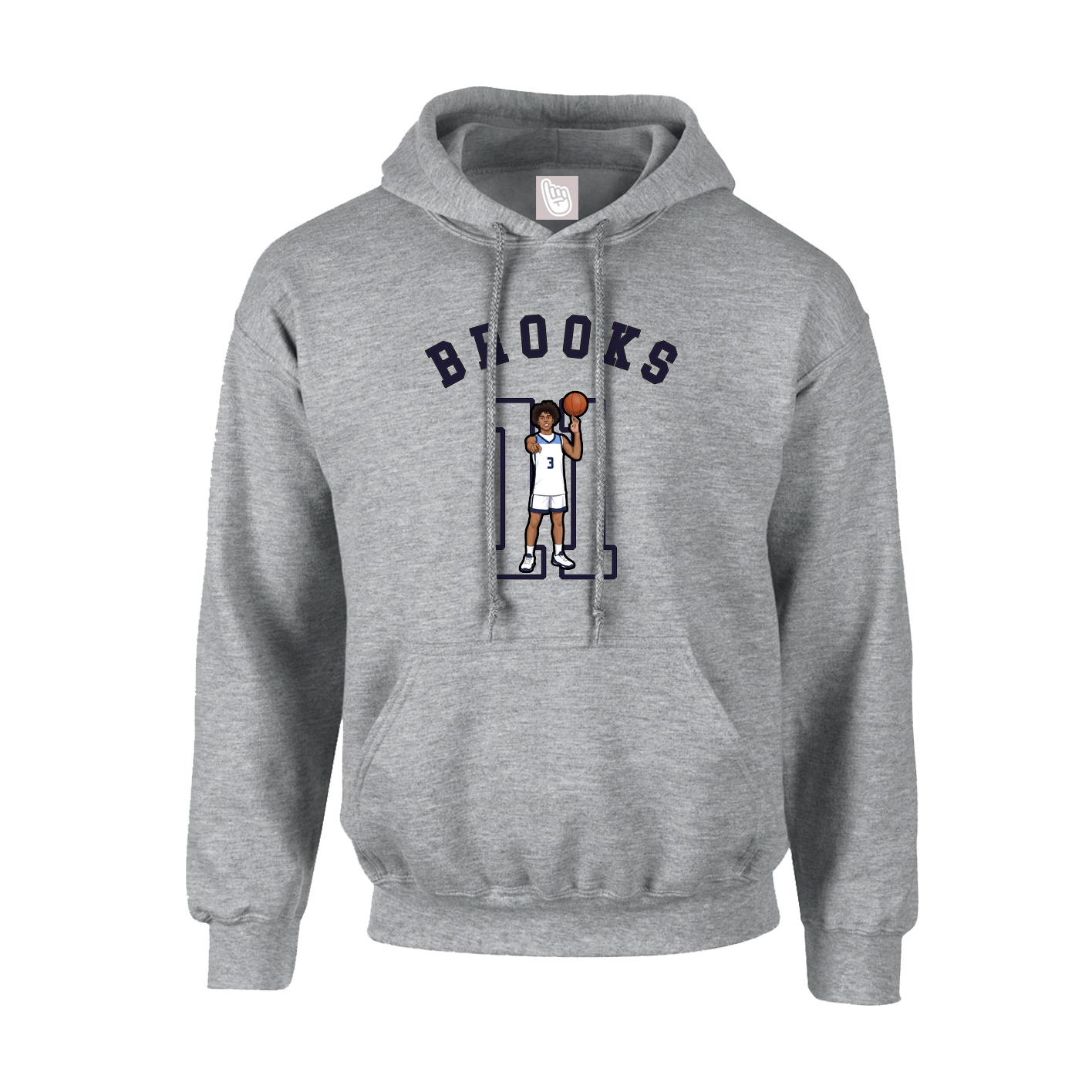 Hoodie — Shirsey Arch in Grey