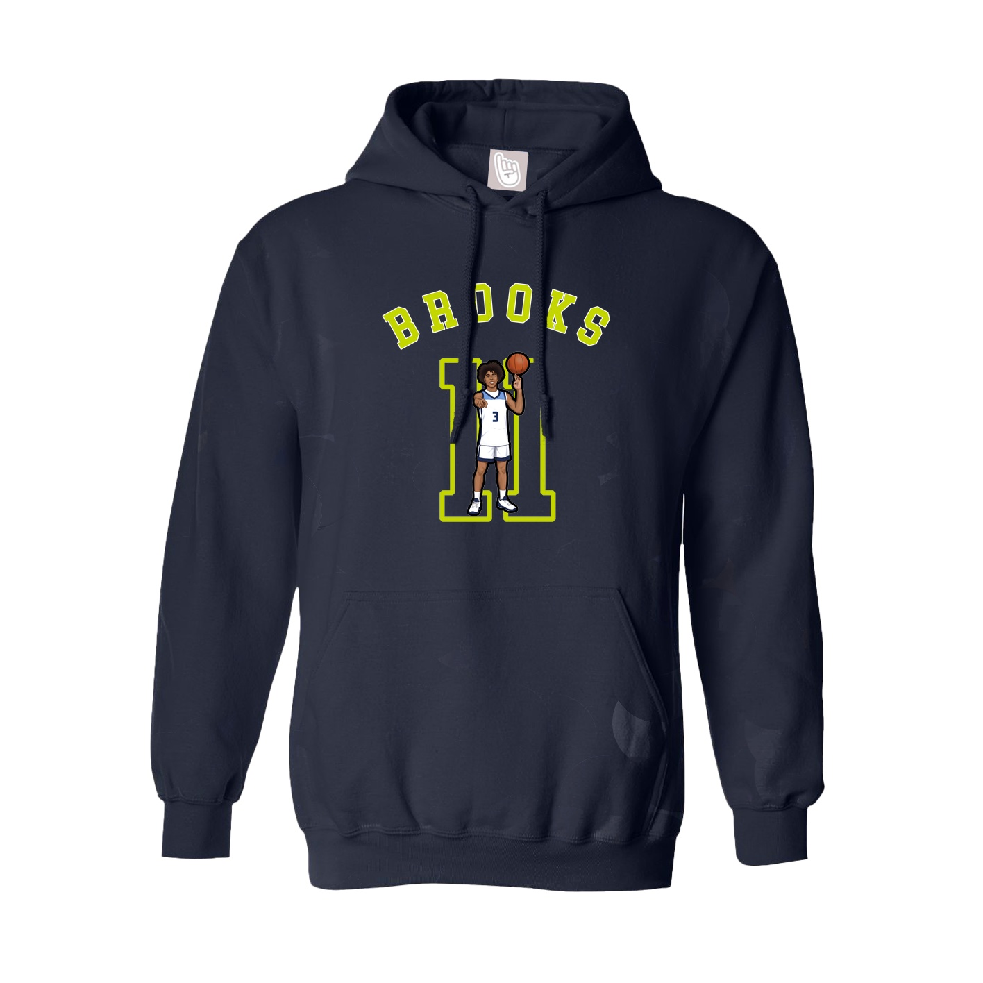 Youth Hoodie — Shirsey Arch in Navy