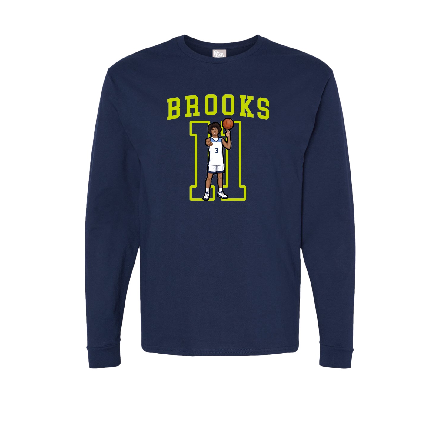 Long Sleeve Tee — Shirsey in Navy