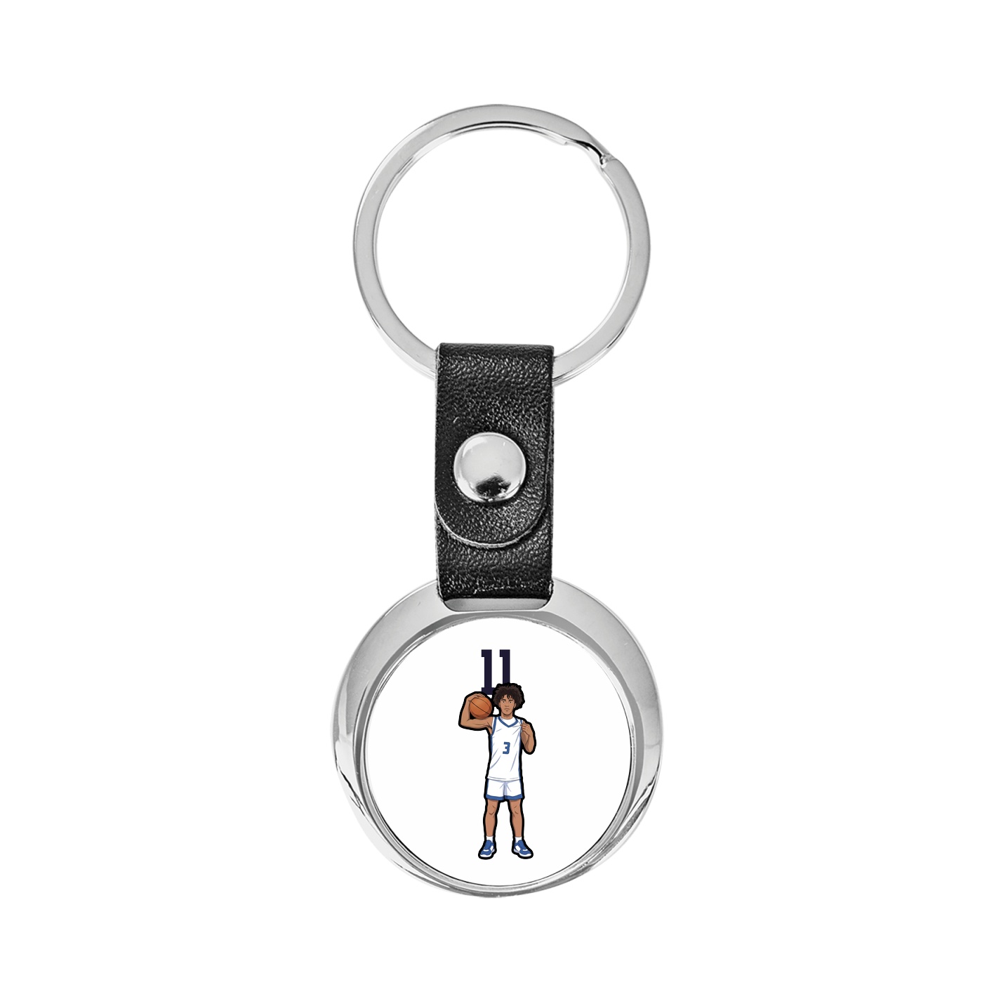 Key Chain — Number Top in Classic