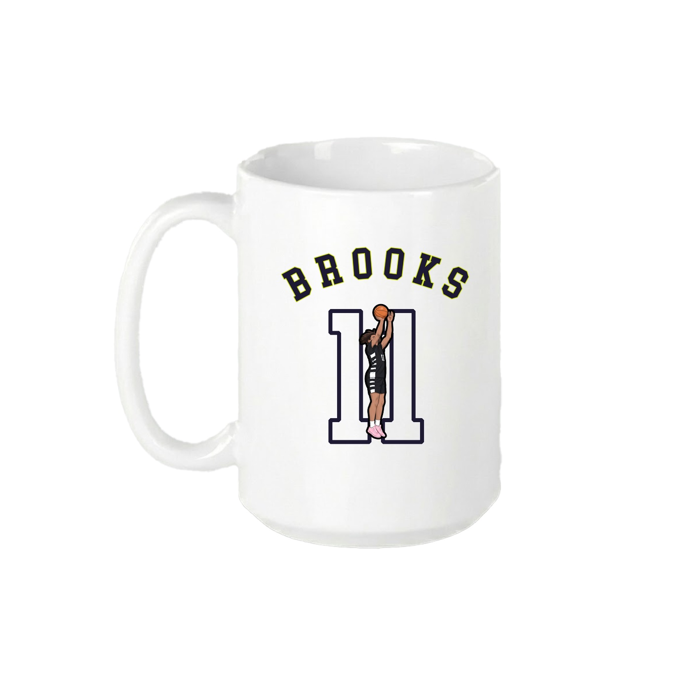 15oz Coffee Mug — Shirsey Arch in White