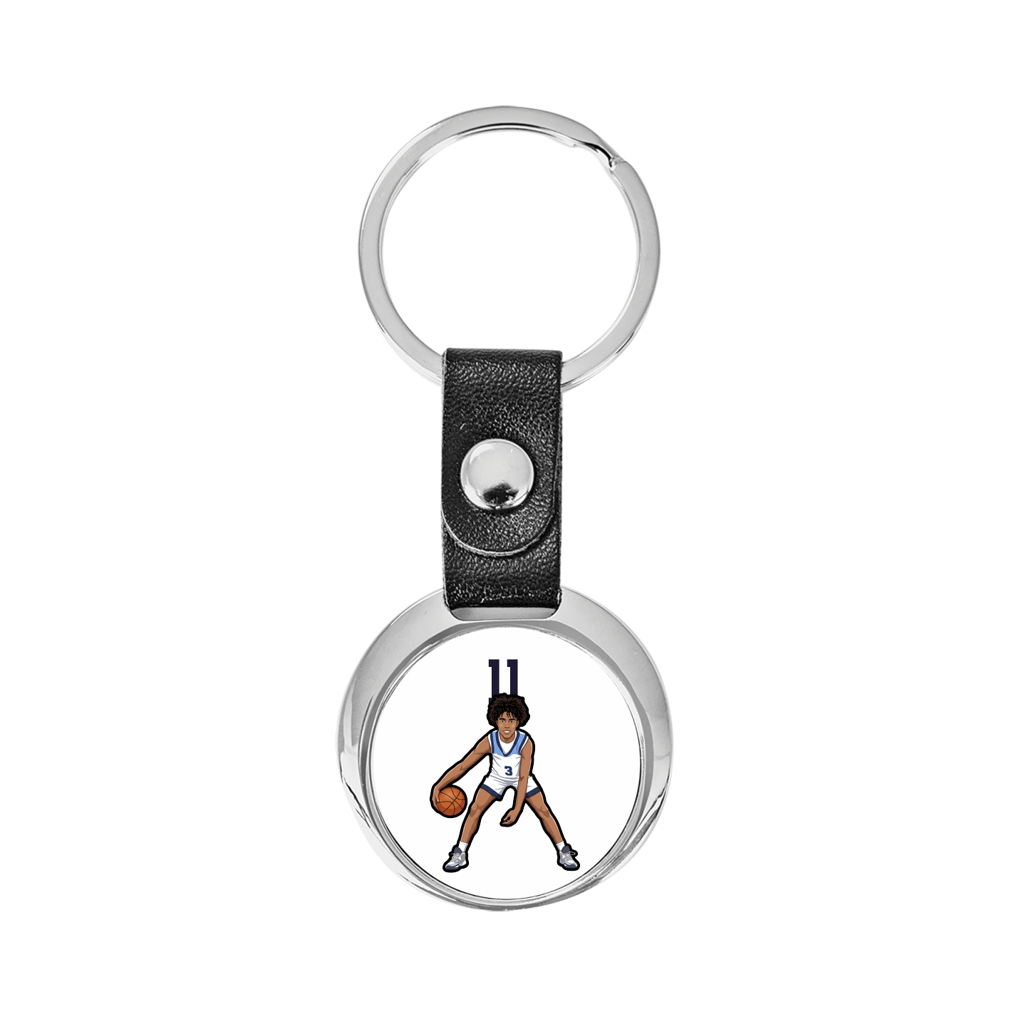 Key Chain — Number Top in Classic