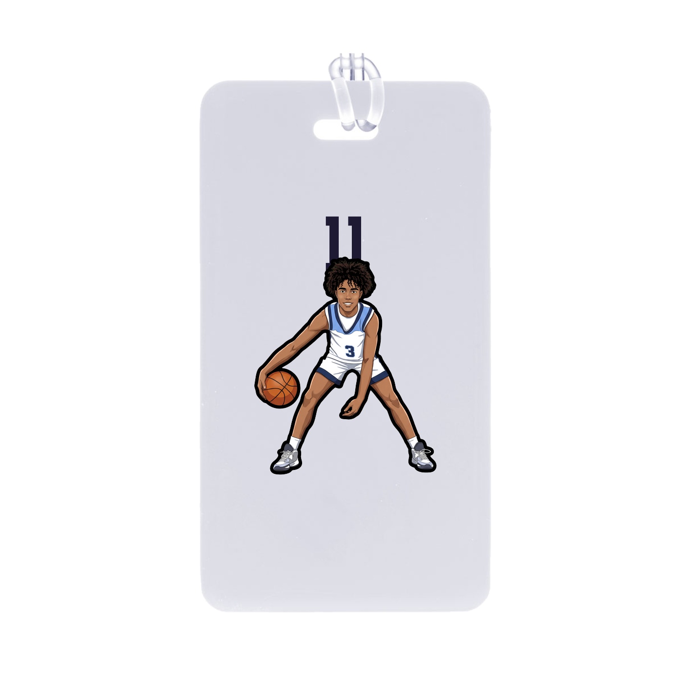 Bag Tag — Number Top in Classic