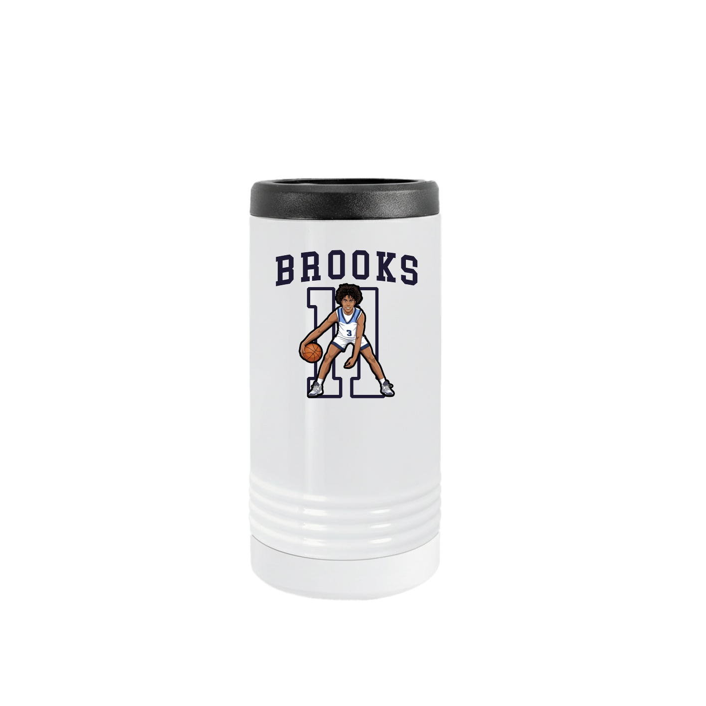 Slim Beverage Holder — Shirsey in White