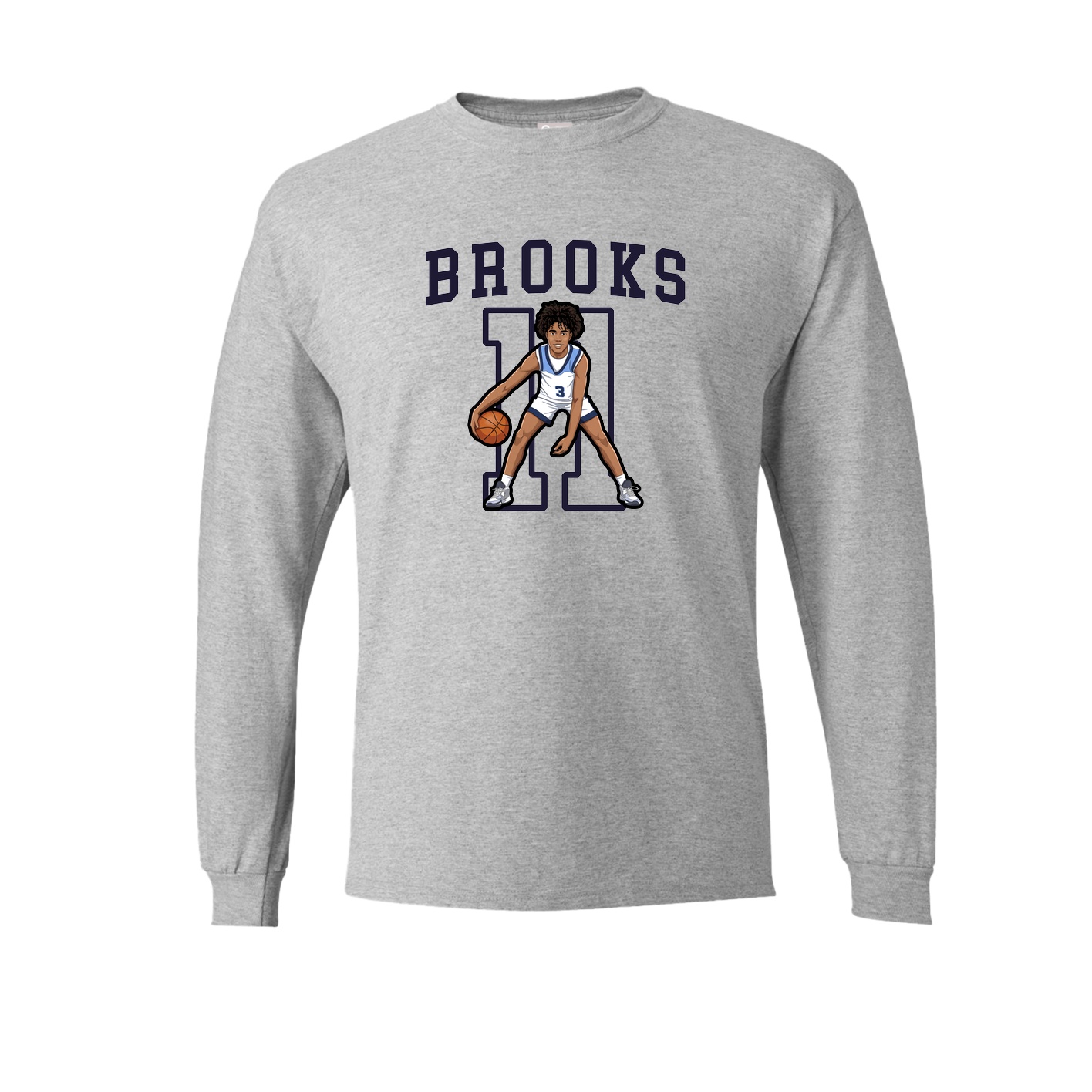 Long Sleeve Tee — Shirsey in Grey