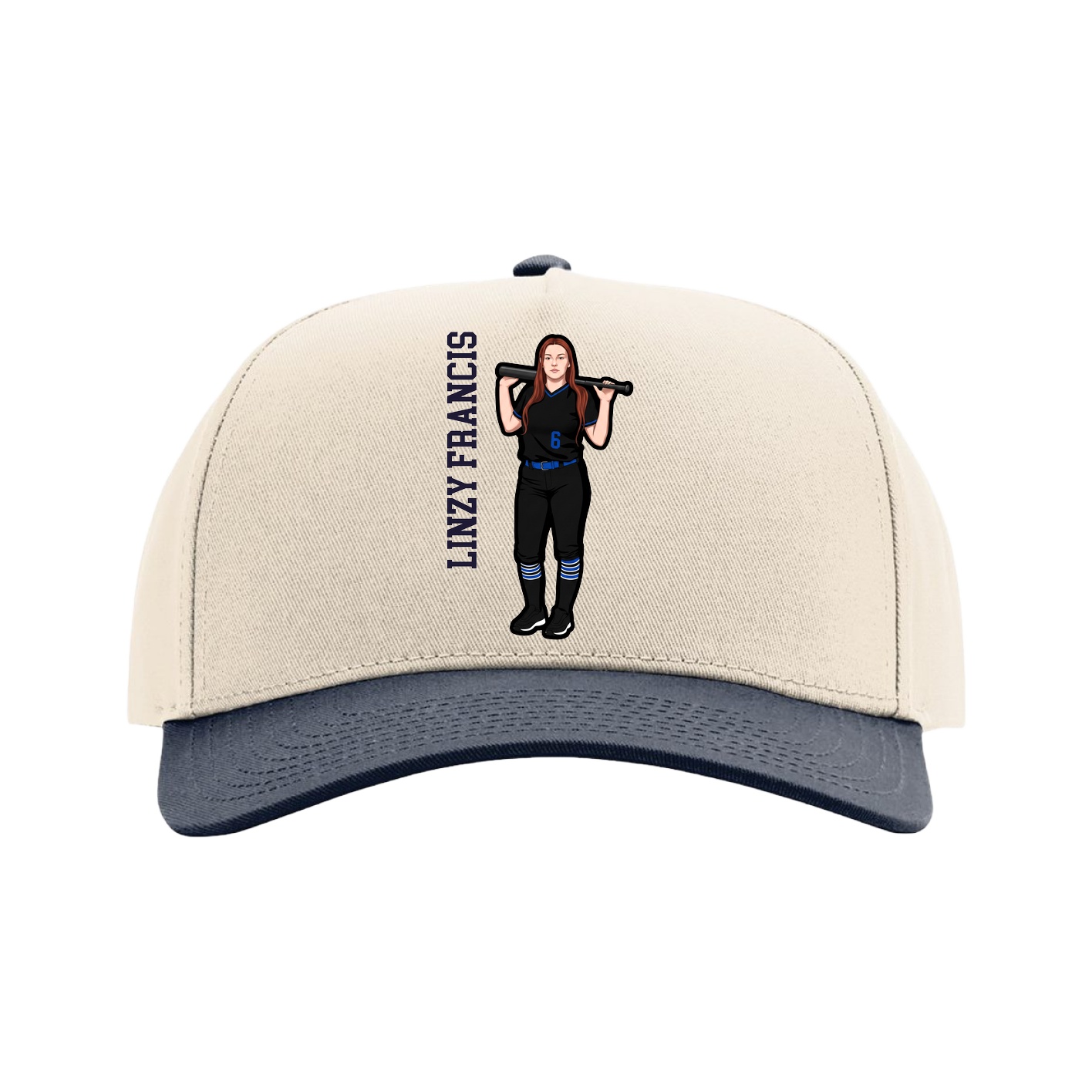 Full Fabric Five-Panel Champ Cap