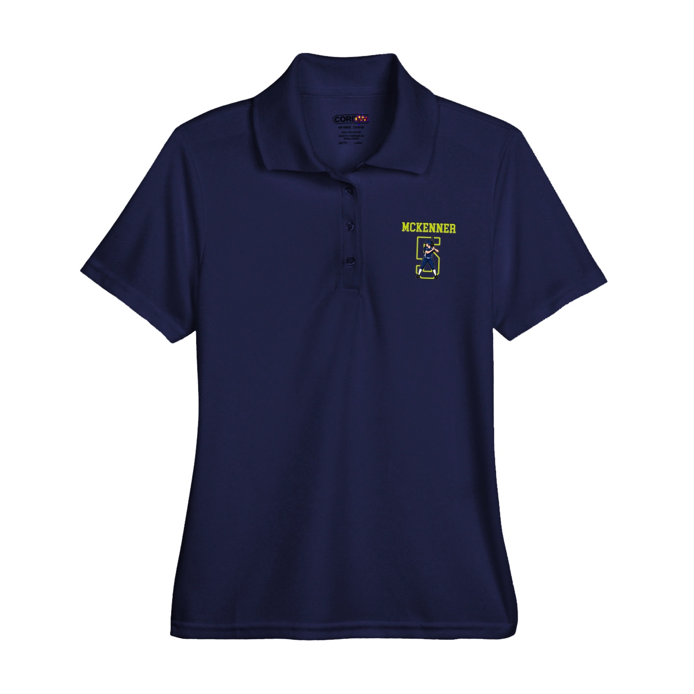 Womens Performance Polo — Shirsey in Navy