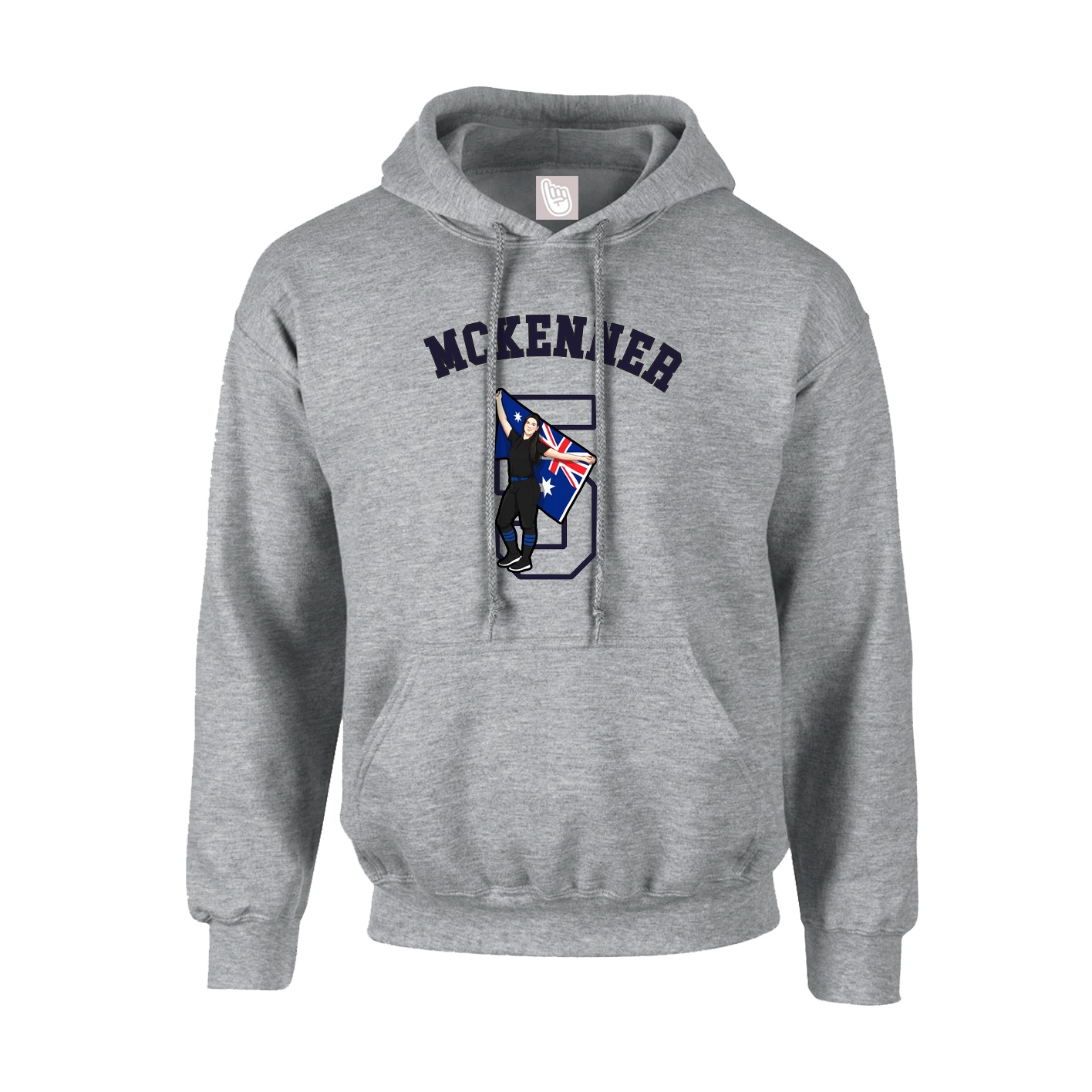 Hoodie — Shirsey Arch in Grey