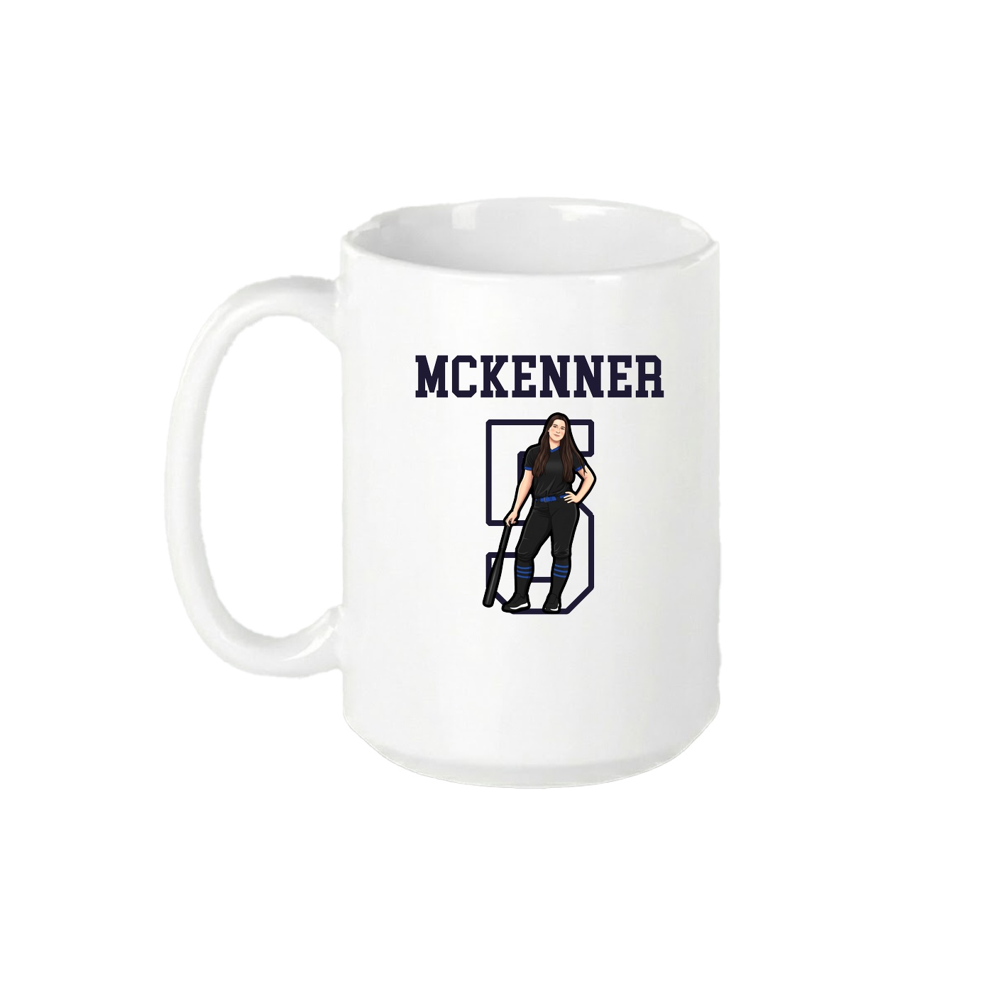 15oz Coffee Mug — Shirsey in White