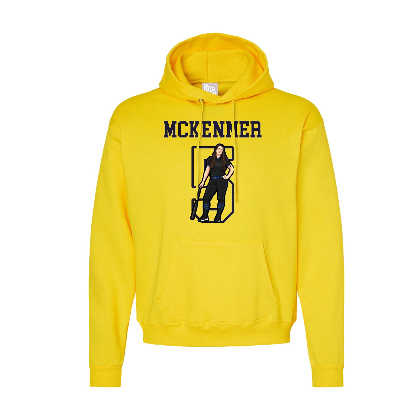 Hoodie — Shirsey in Yellow