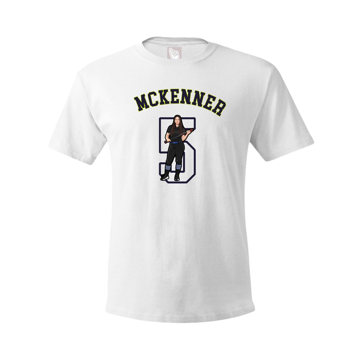 Tee — Shirsey Arch in White