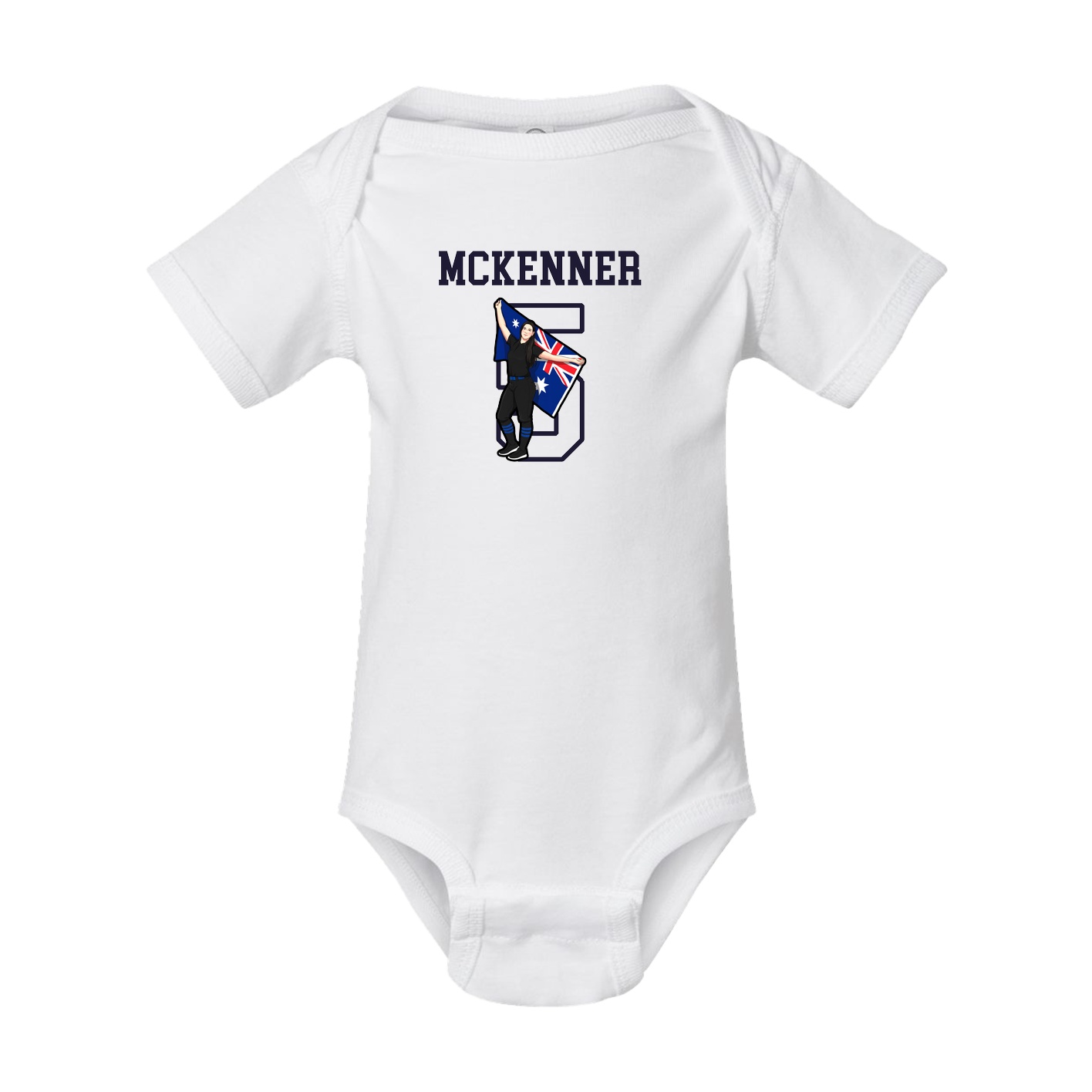Baby Onesie — Shirsey in White