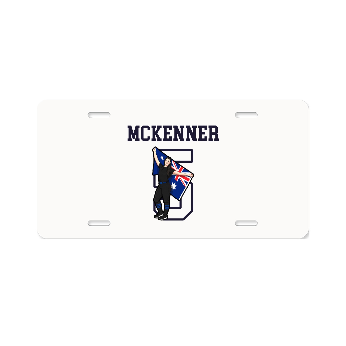 License Plate — Shirsey in Classic