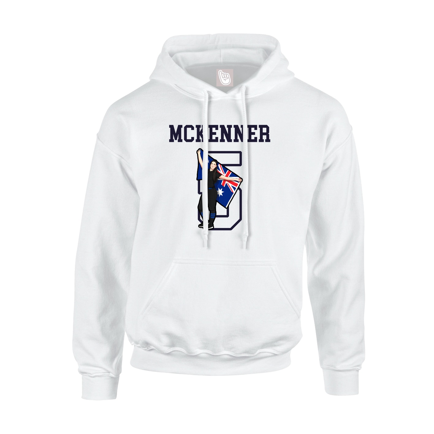 Youth Hoodie — Shirsey in White