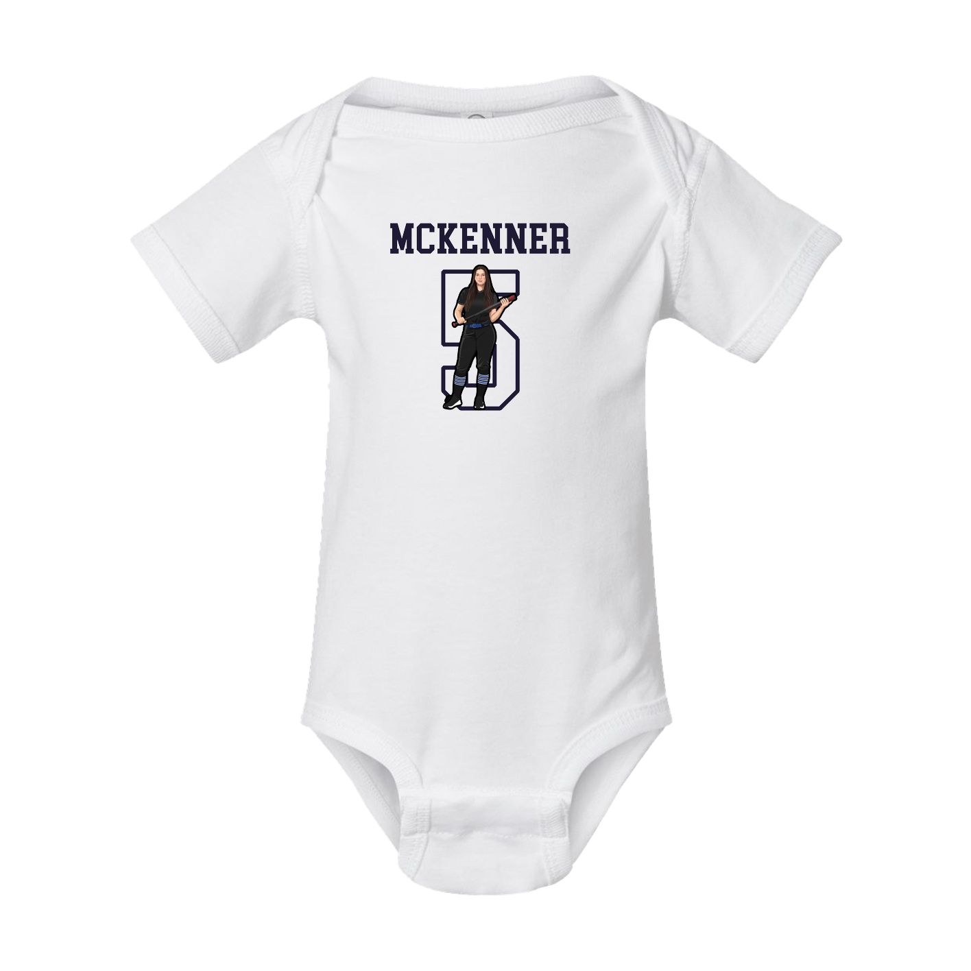 Baby Onesie — Shirsey in White