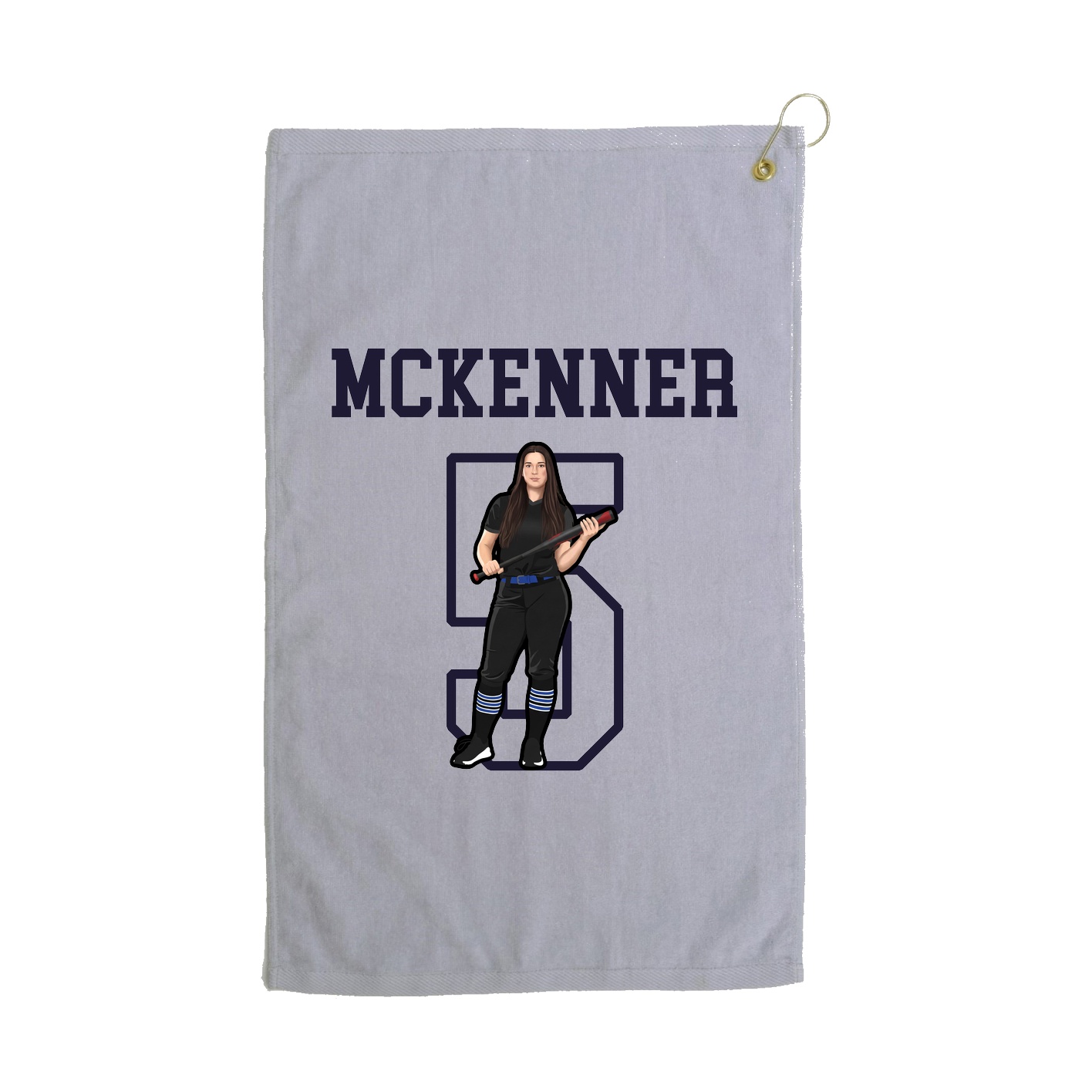 Golf Towel — Shirsey in Grey