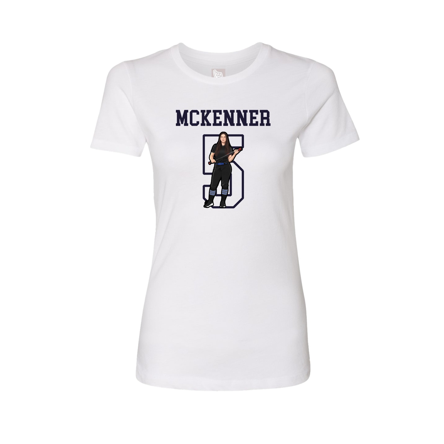 Fitted Women's Tee — Shirsey in White