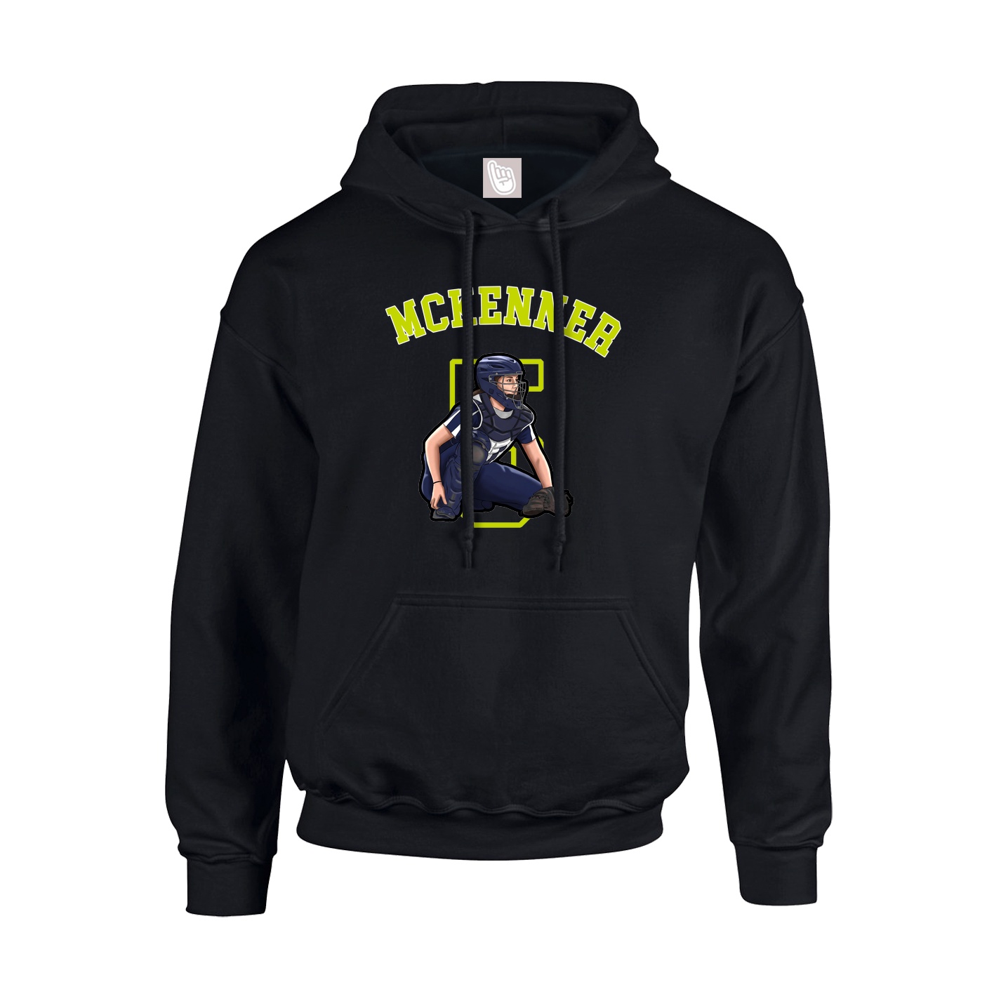Youth Hoodie — Shirsey Arch in Black