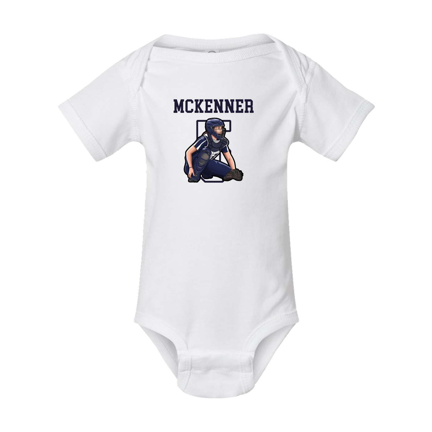Baby Onesie — Shirsey in White