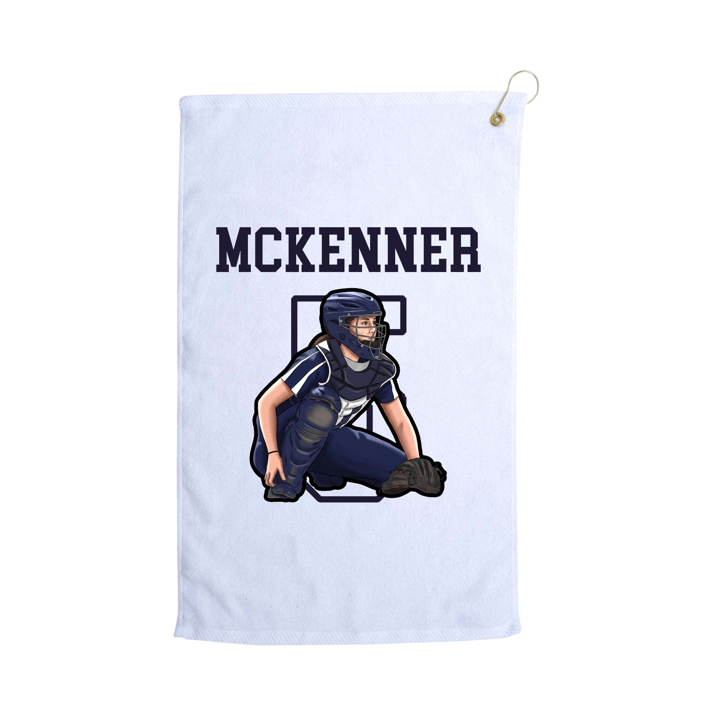 Golf Towel — Shirsey in White