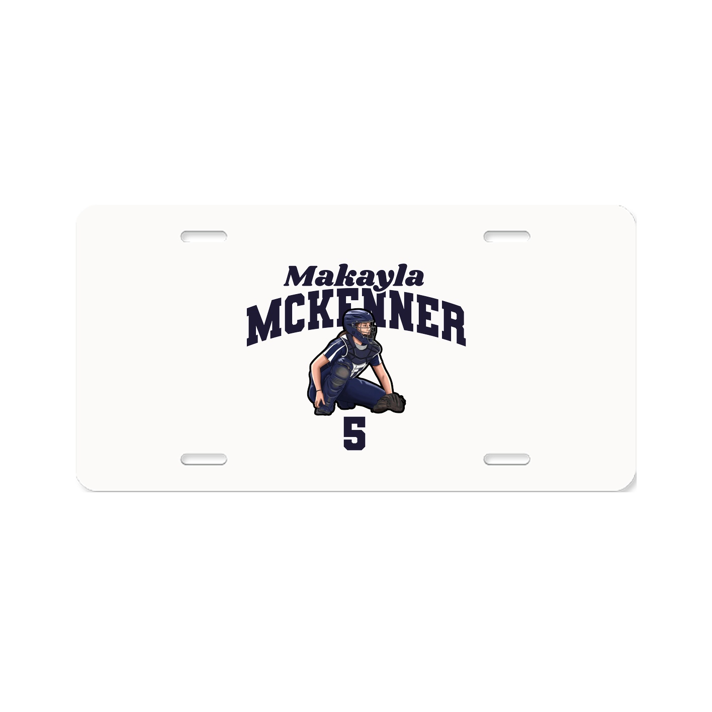 License Plate — Signature Arch in Classic