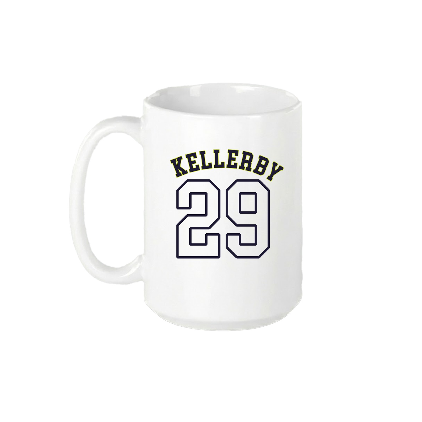 15oz Coffee Mug — Shirsey Arch in White