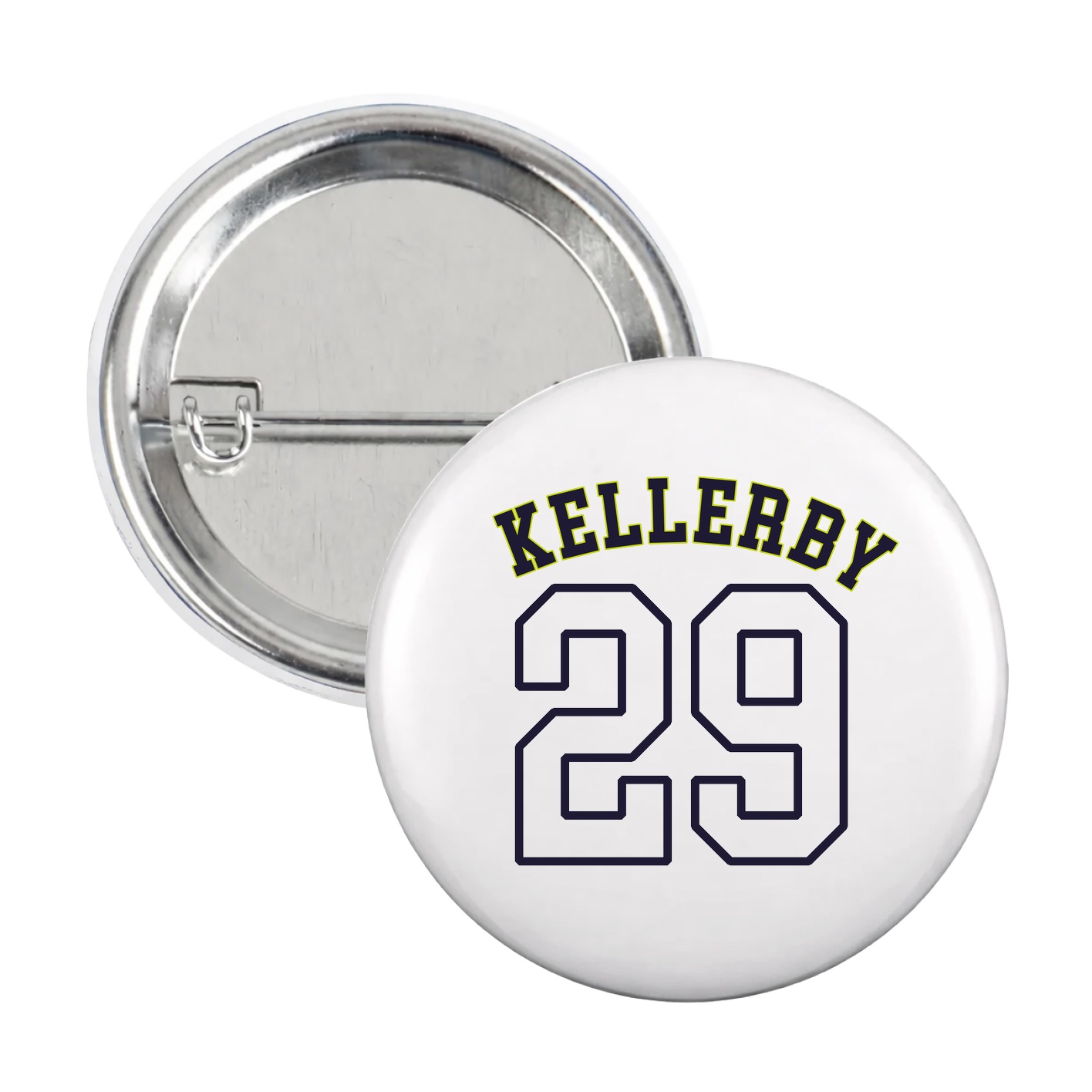 Game Day Button — Shirsey Arch in White