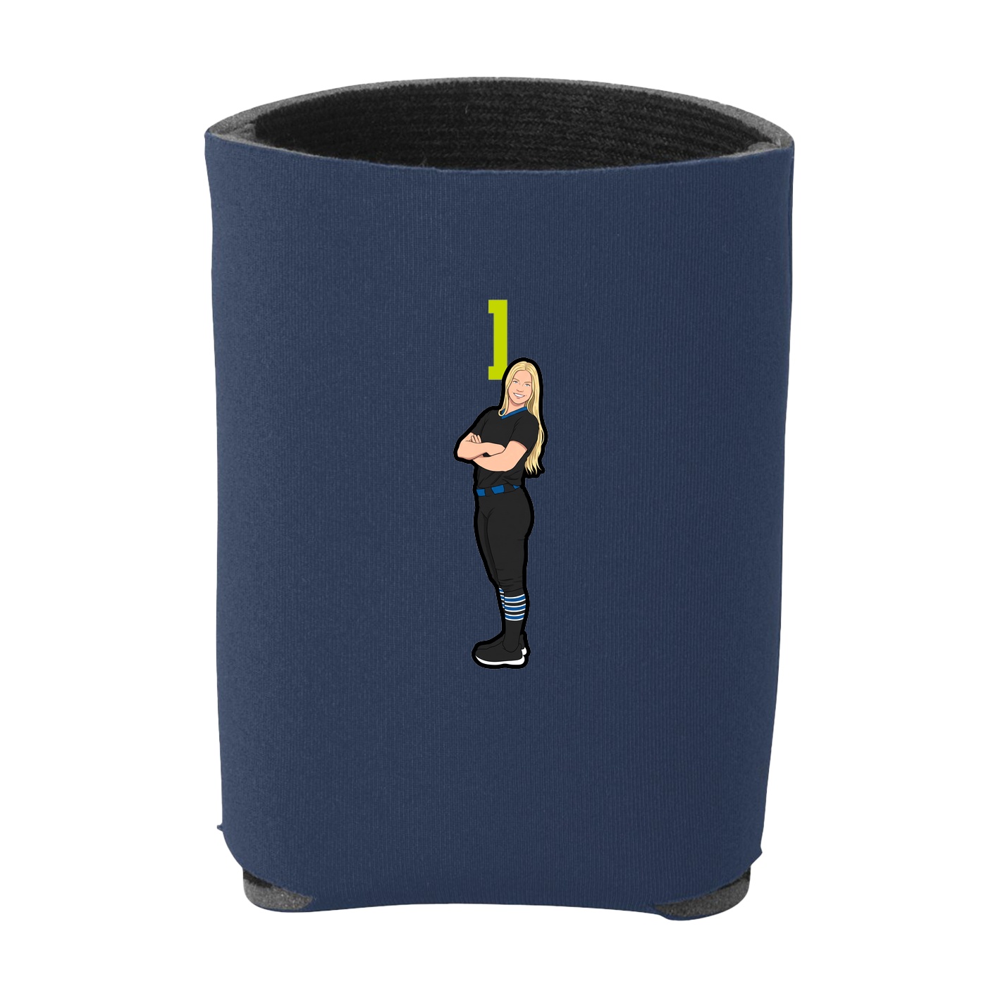Can Holder — Number Top in Navy