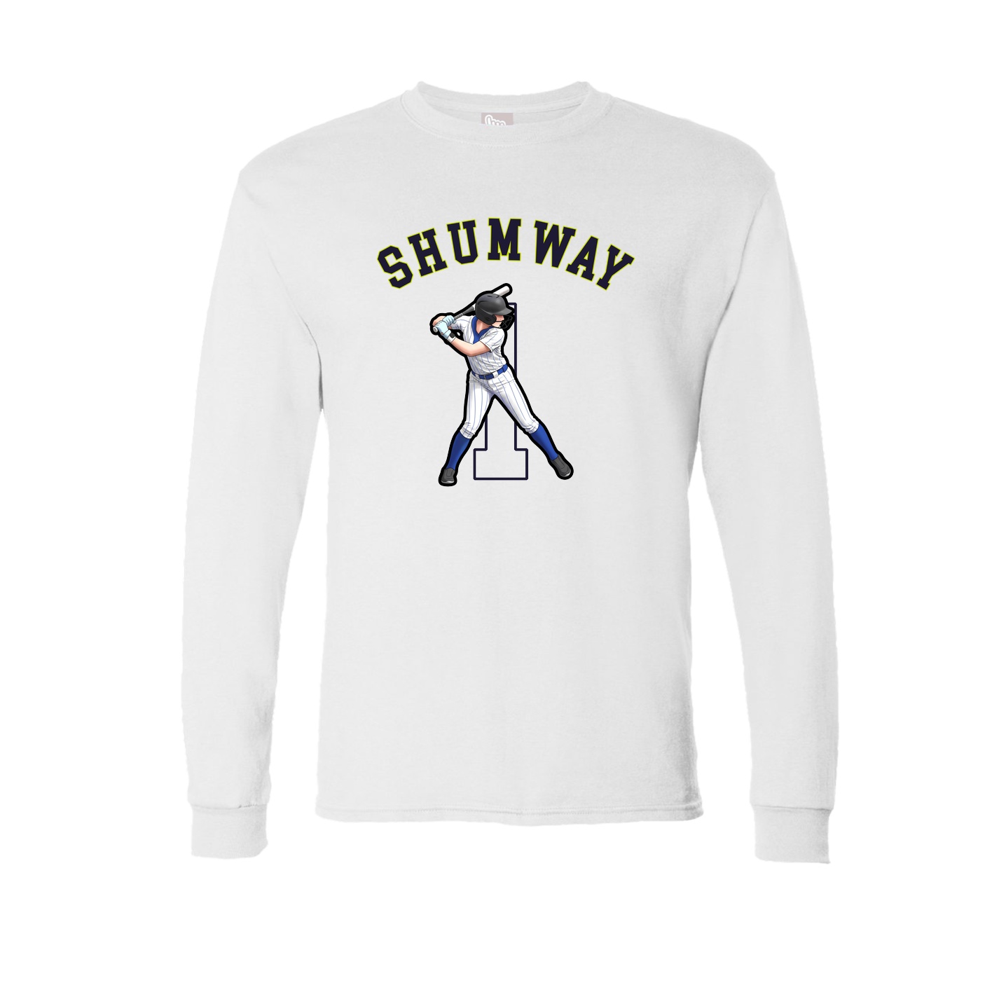 Long Sleeve Tee — Shirsey Arch in White