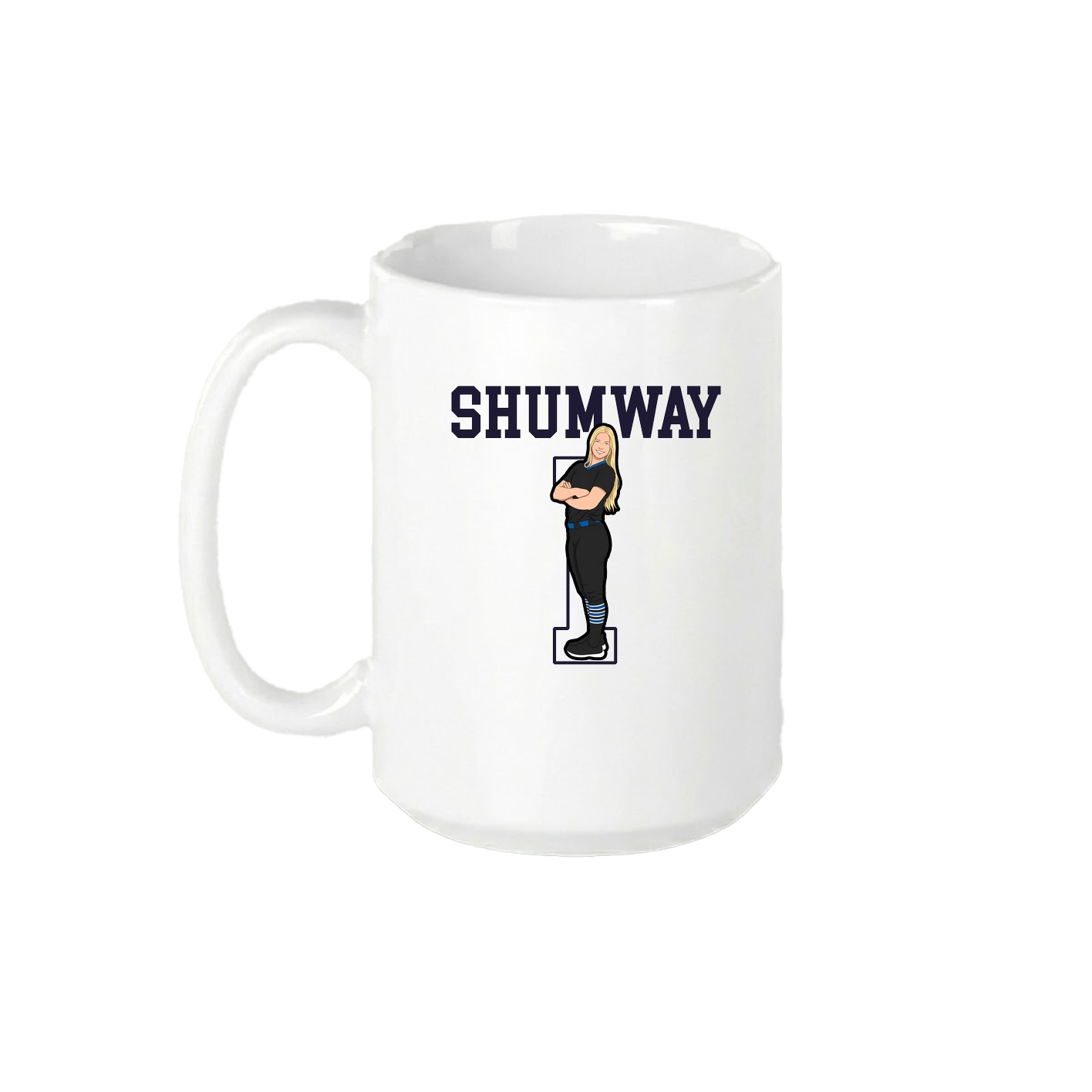 15oz Coffee Mug — Shirsey in White