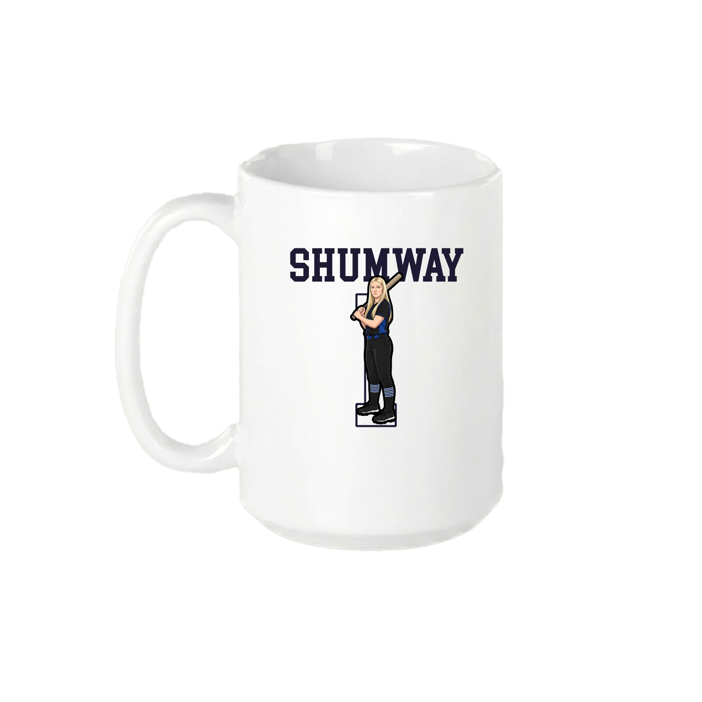 15oz Coffee Mug — Shirsey in White