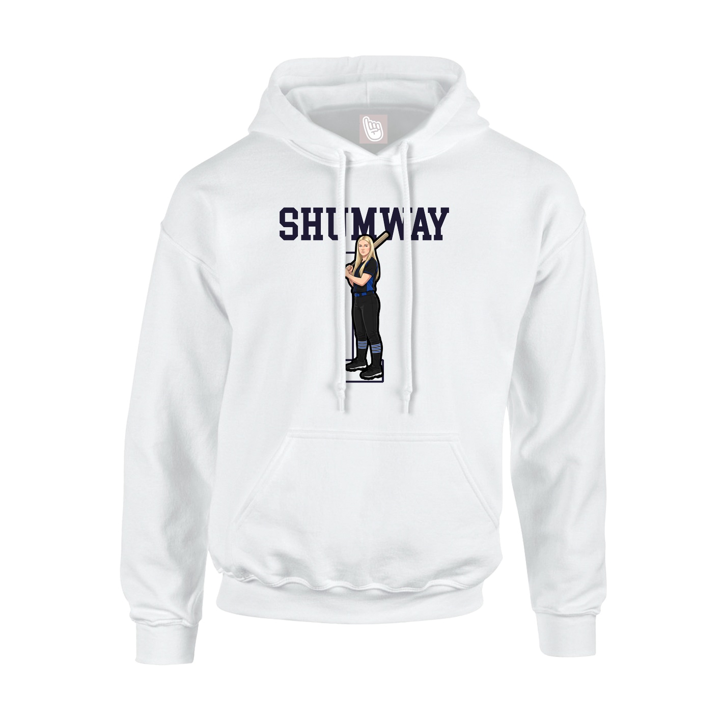 Youth Hoodie — Shirsey in White