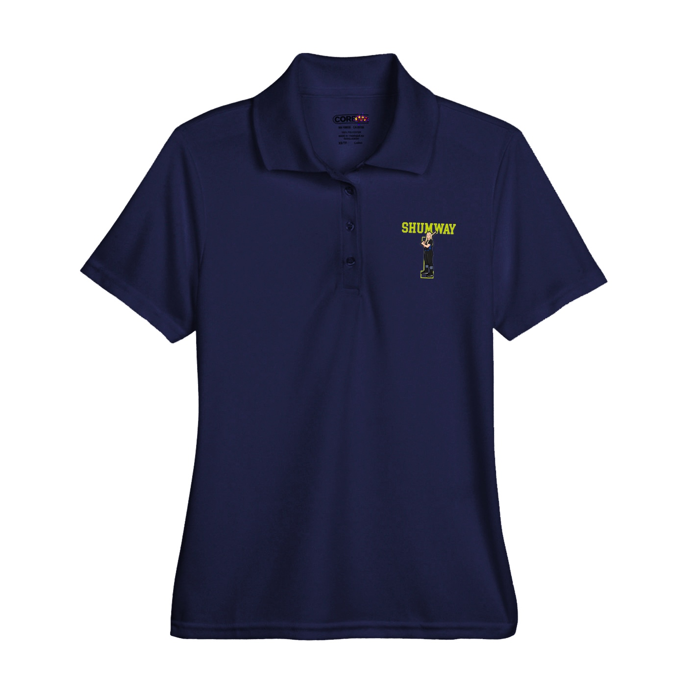 Womens Performance Polo — Shirsey in Navy